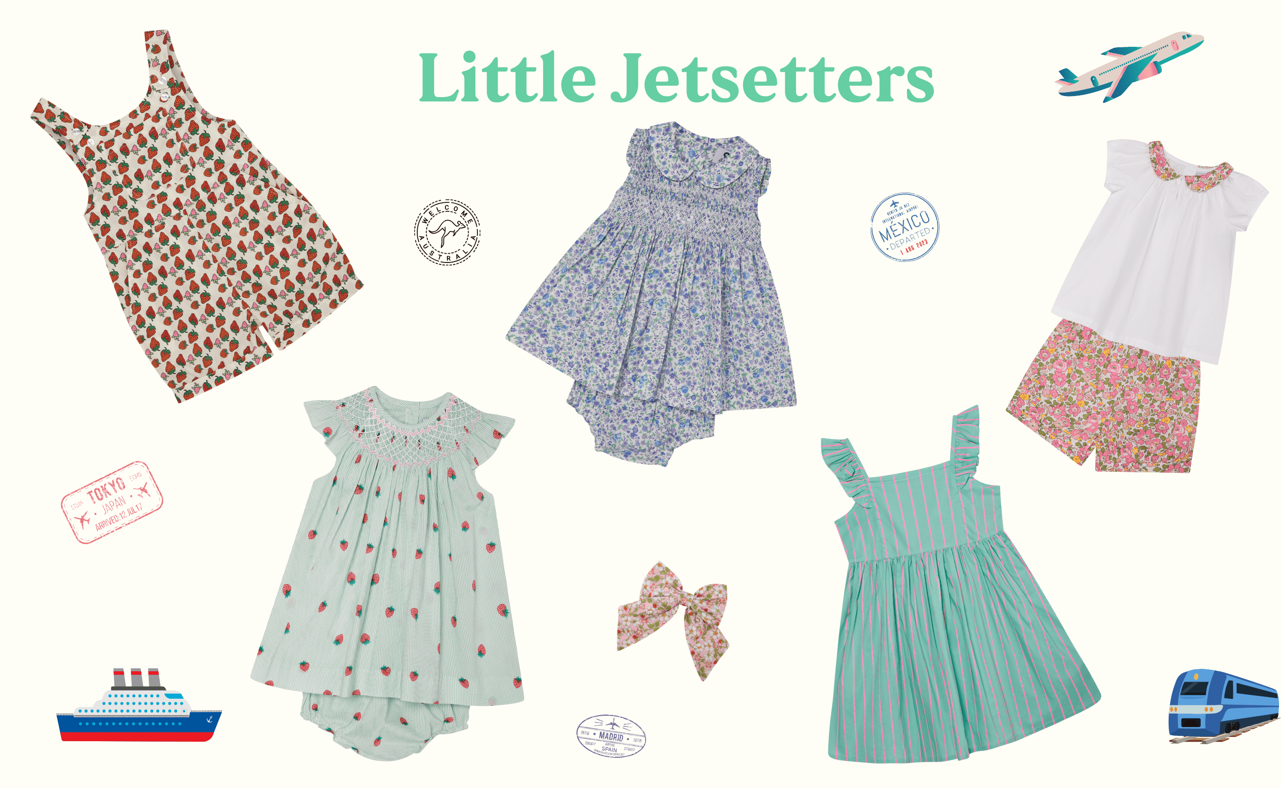 Little Jetsetters: Summer Travel Outfits for Stylish Kids