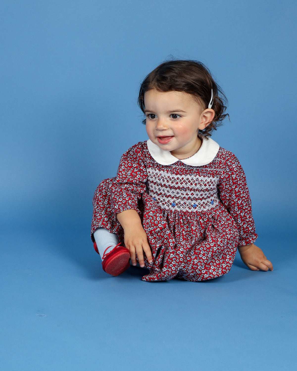 Hand-Smocked Baby Dress - ALETTE