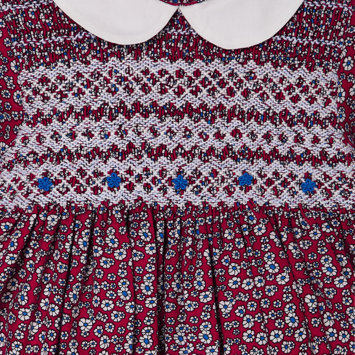 Hand-Smocked Baby Dress - ALETTE