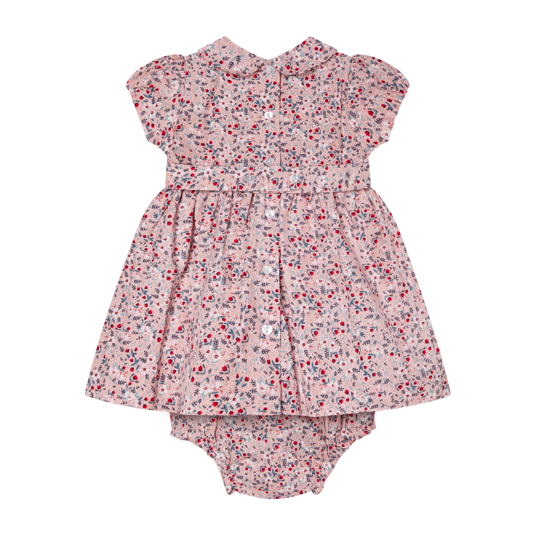 Smocked Baby Dress - Aurora