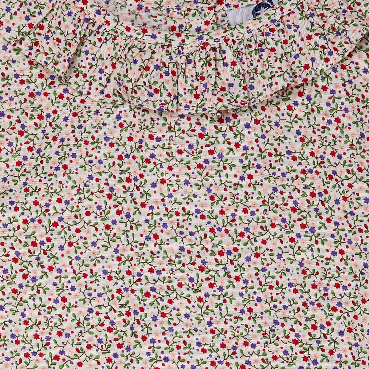 closeup of fabric for blouse