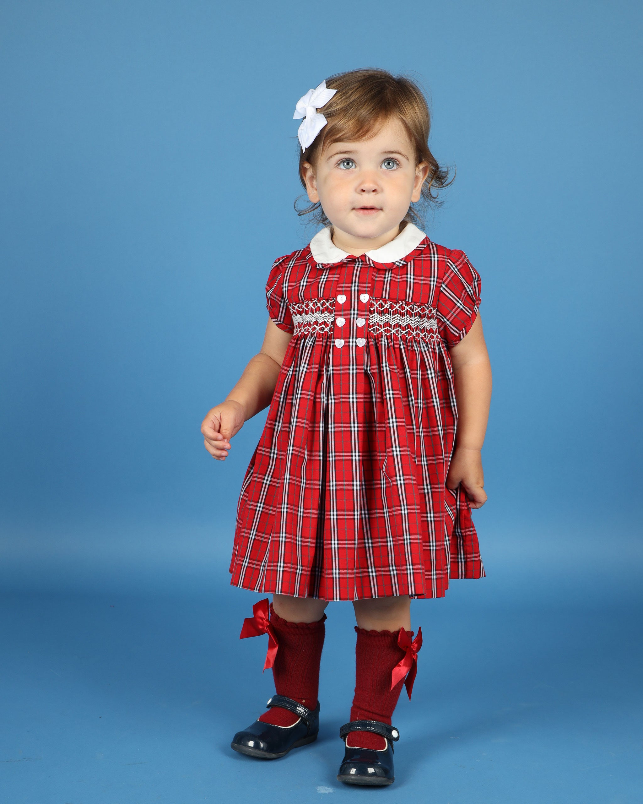 Smocked Baby Dress- Bronwyn