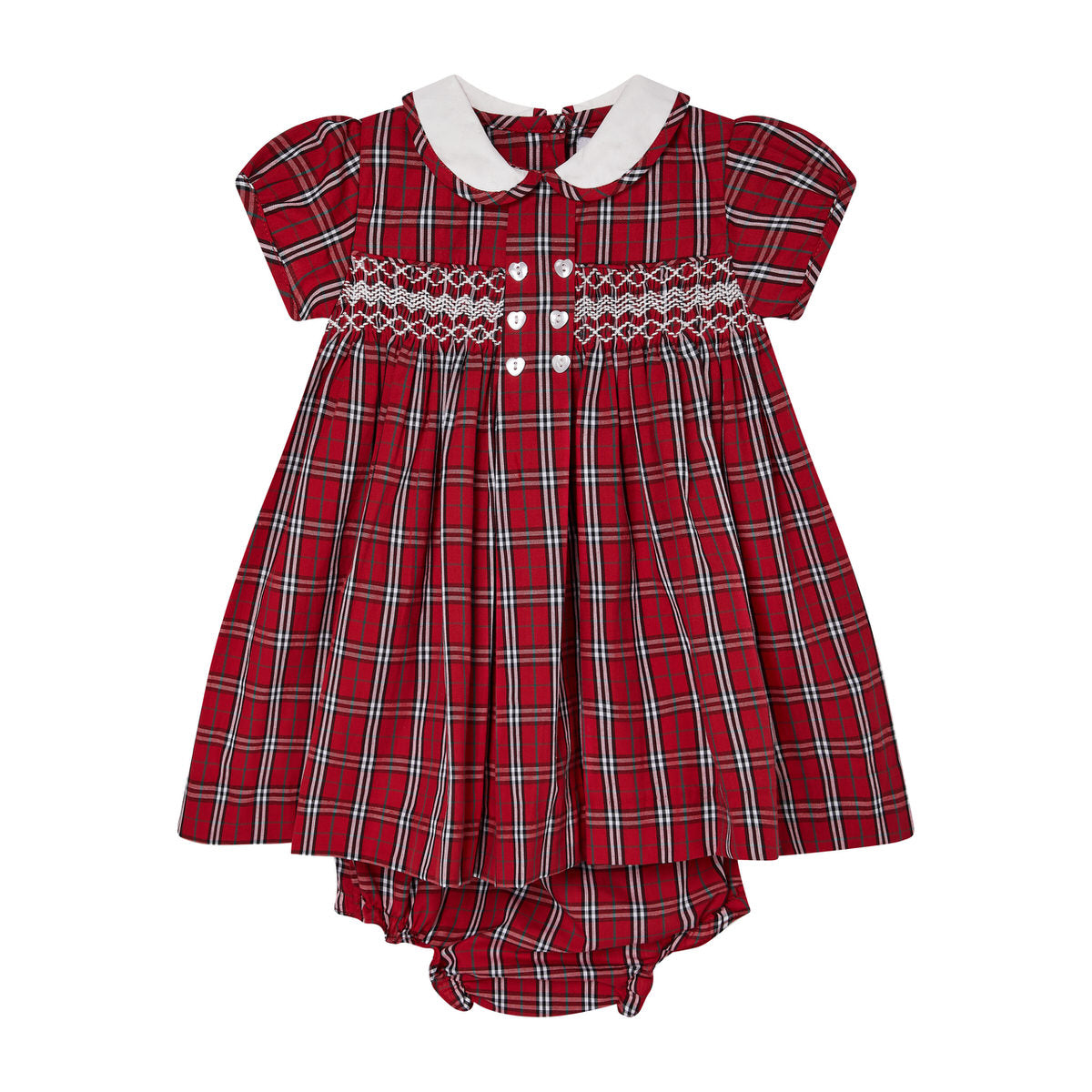 Hand-Smocked Baby Dress -BROMWYN