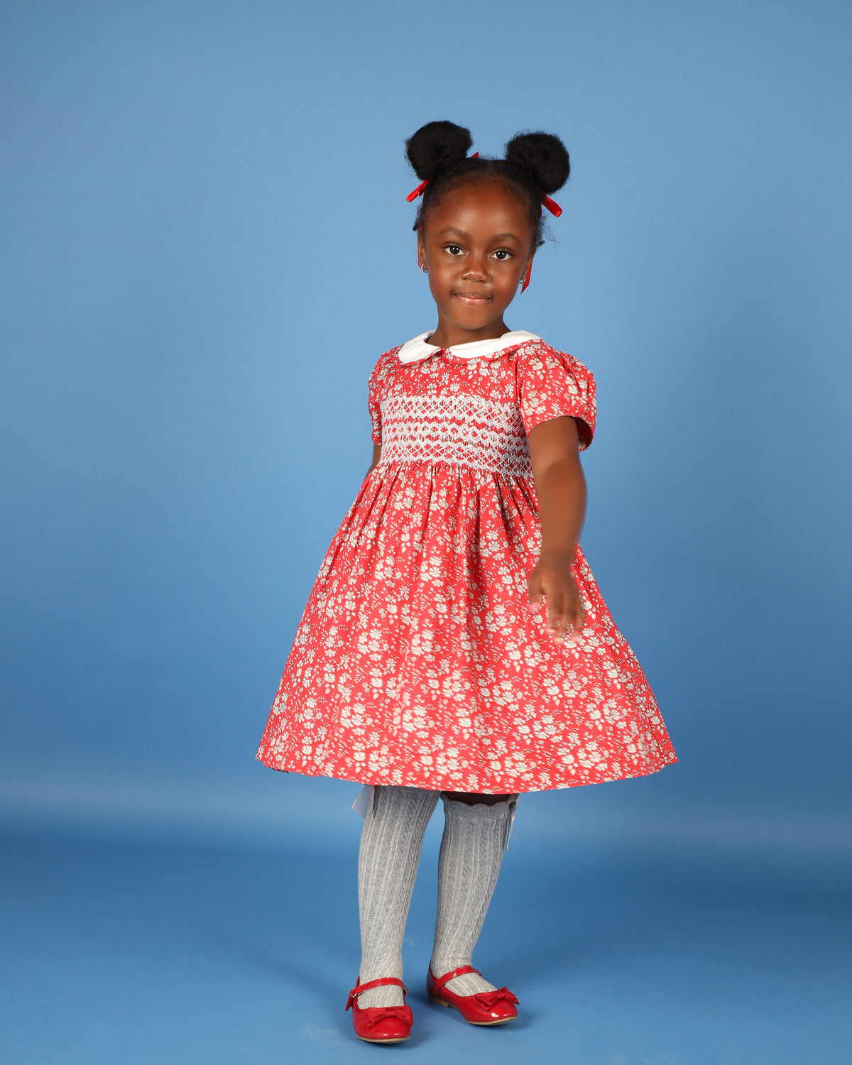 Made with Liberty Fabric: Hand-Smocked Girls Dress - CECILY