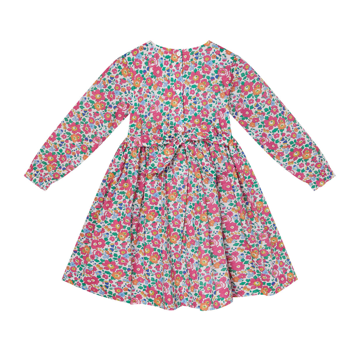 Made with Liberty Fabric: Hand-Smocked Girls Dress- ELGA