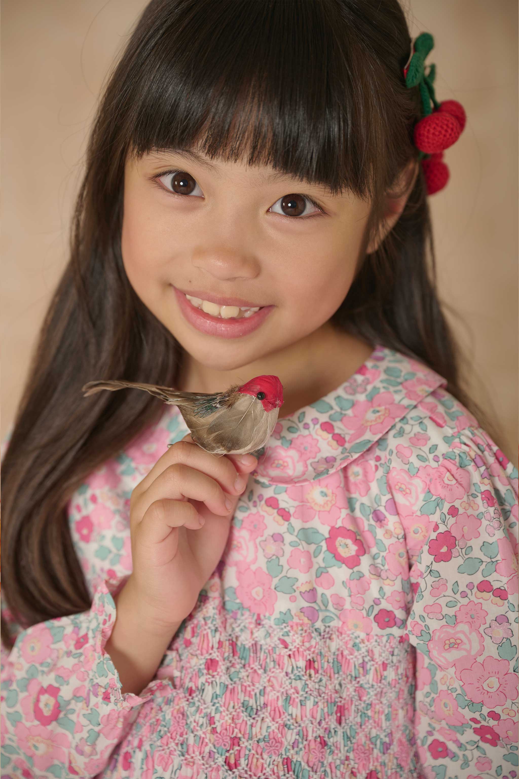Hand-Smocked Girls Dress - Ilona