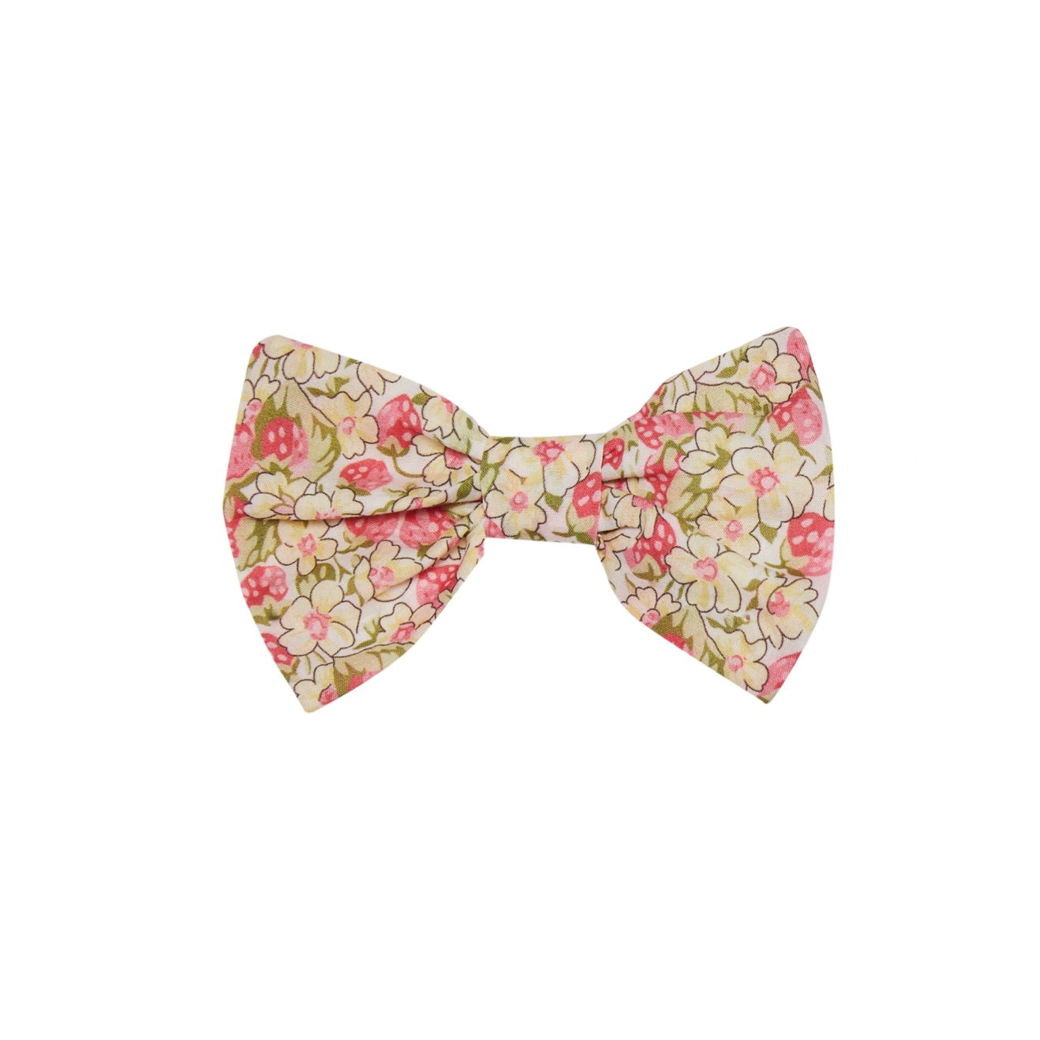 Floral Bow Hairclip - Jaclin