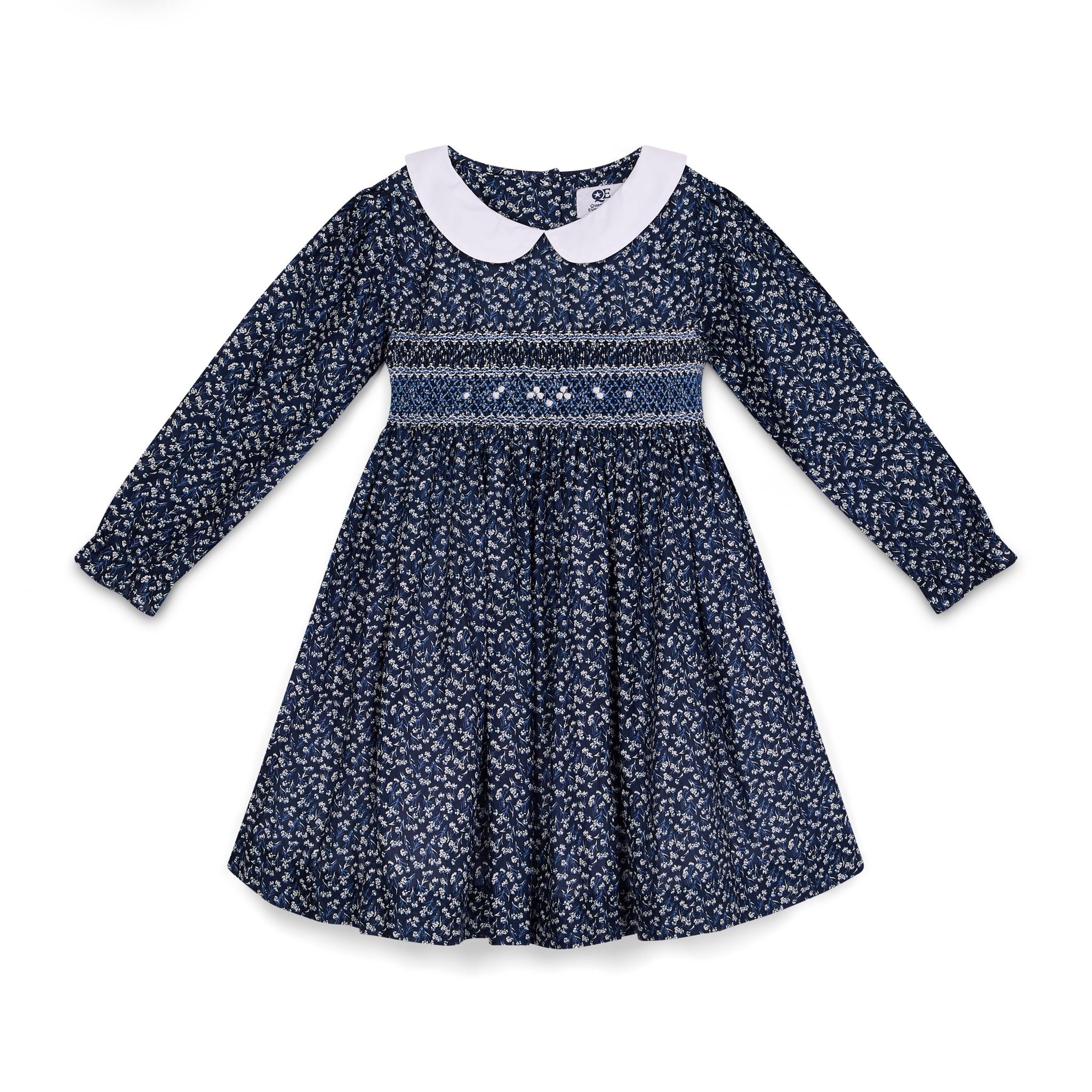 Hand-Smocked Girls Dress - Joan