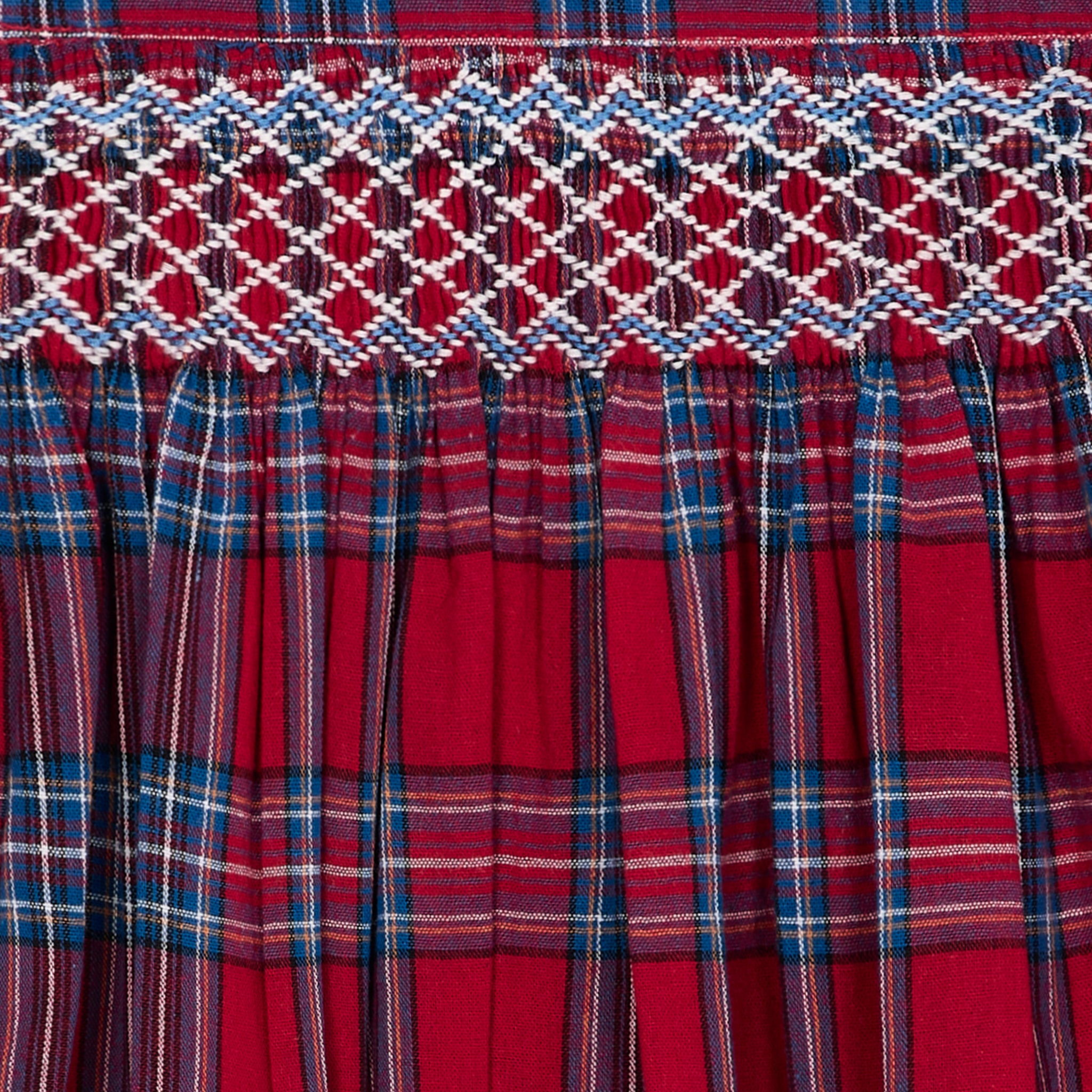 Girls Smocked Skirt - Lilla