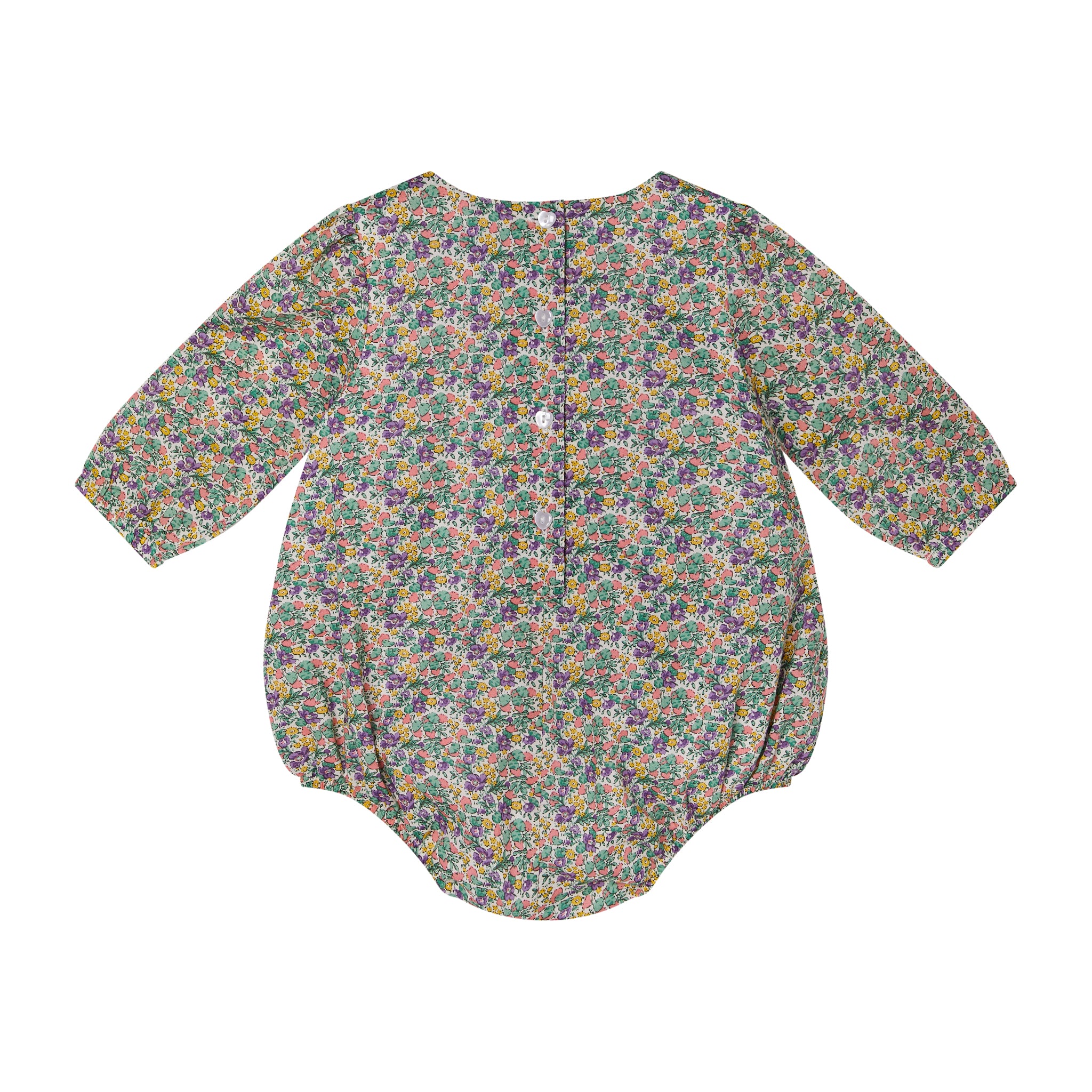 Hand-Smocked Baby Bubble - Lydia