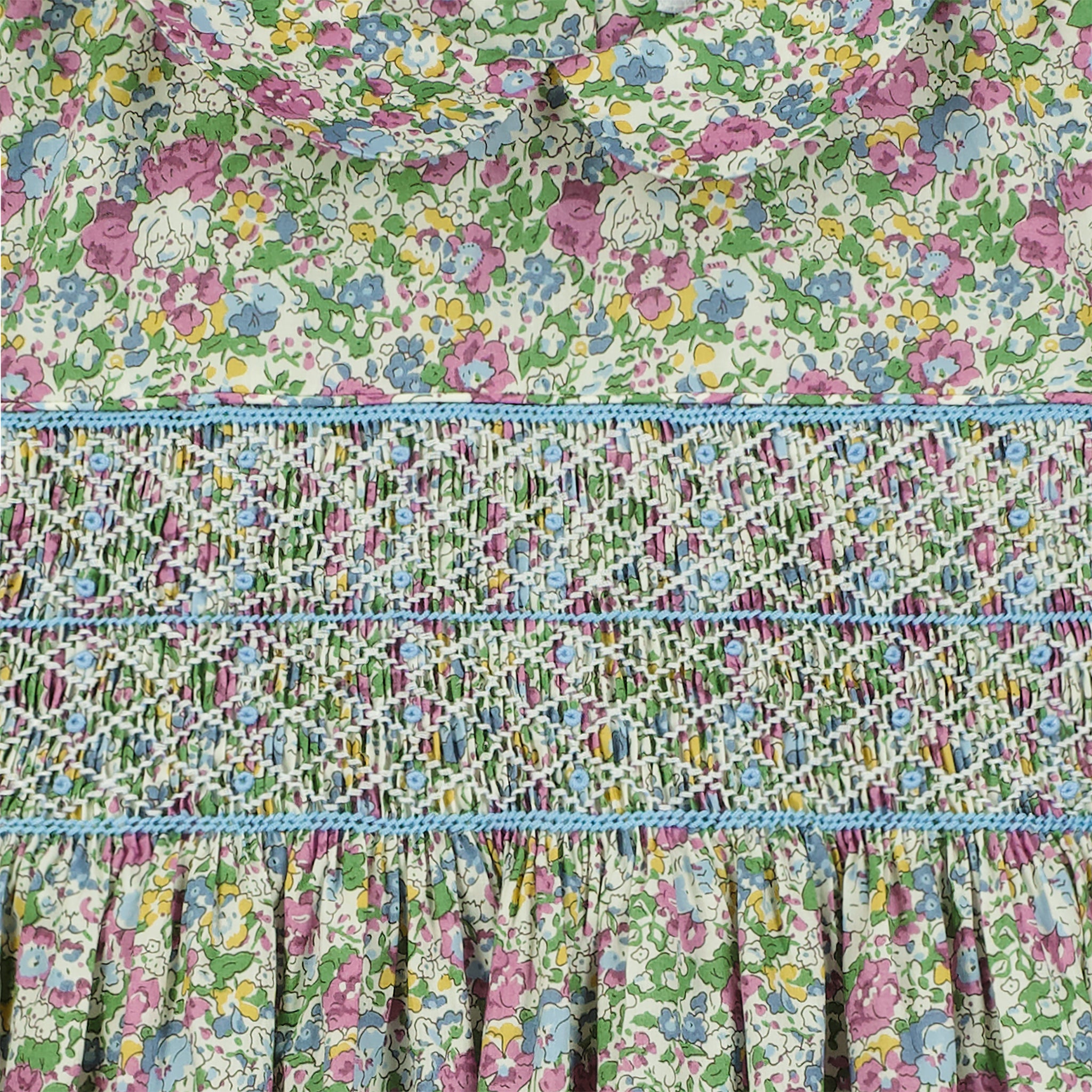 smocking detail
