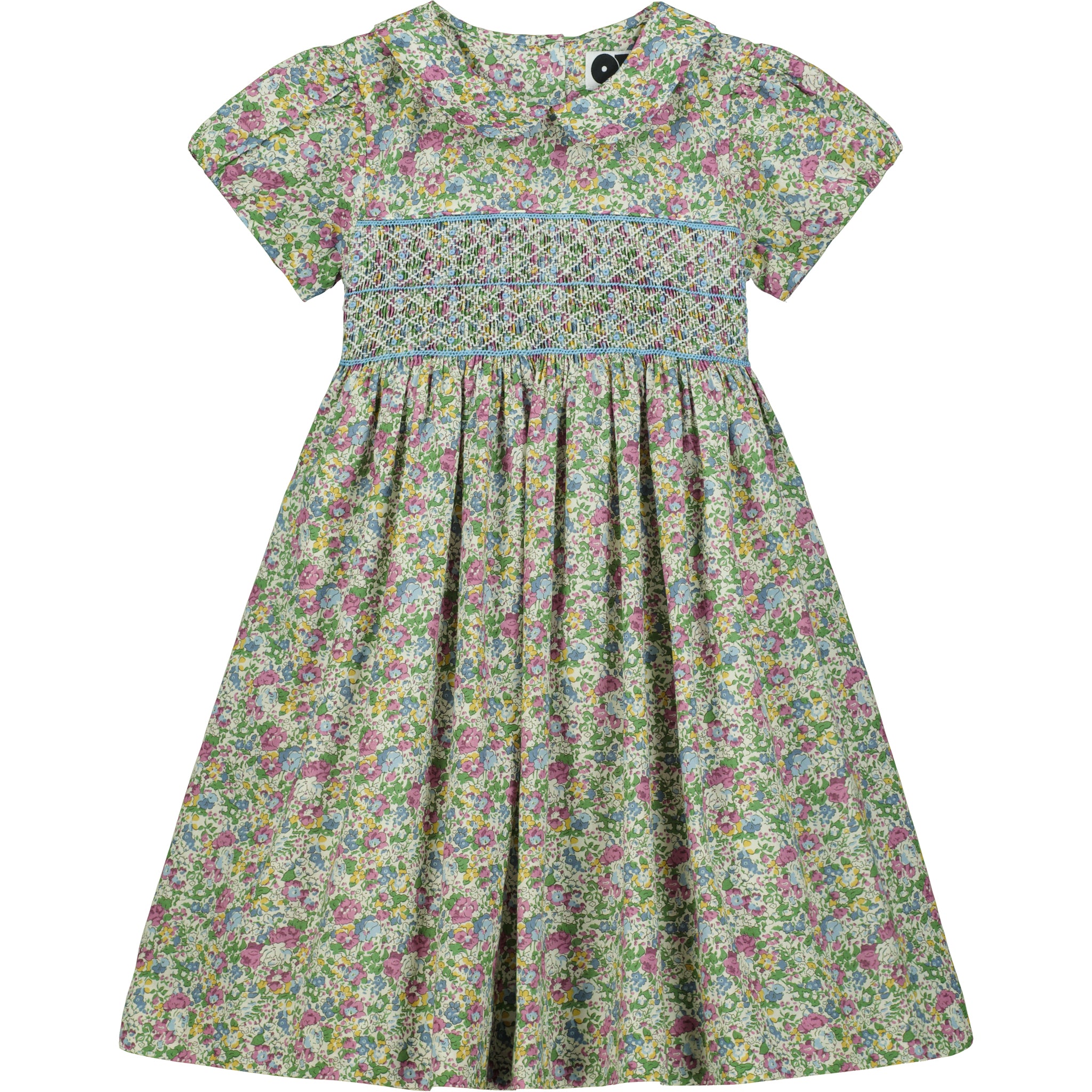 Claire-Aude Organic Tana Lawn™ Cotton dress for girls, hand-smocked