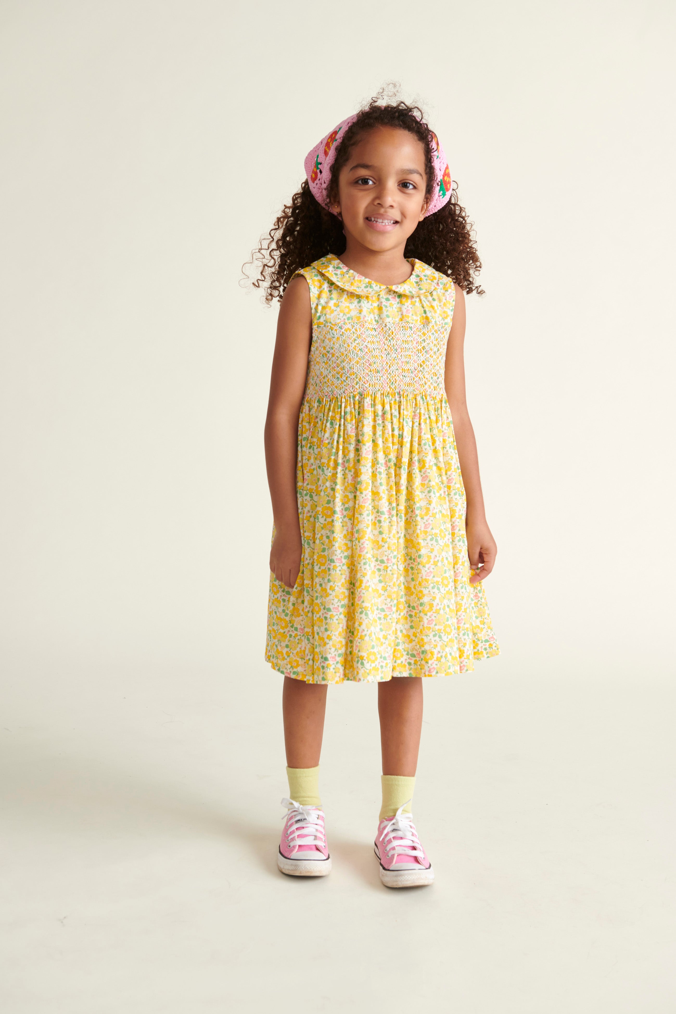 girl in yellow dress