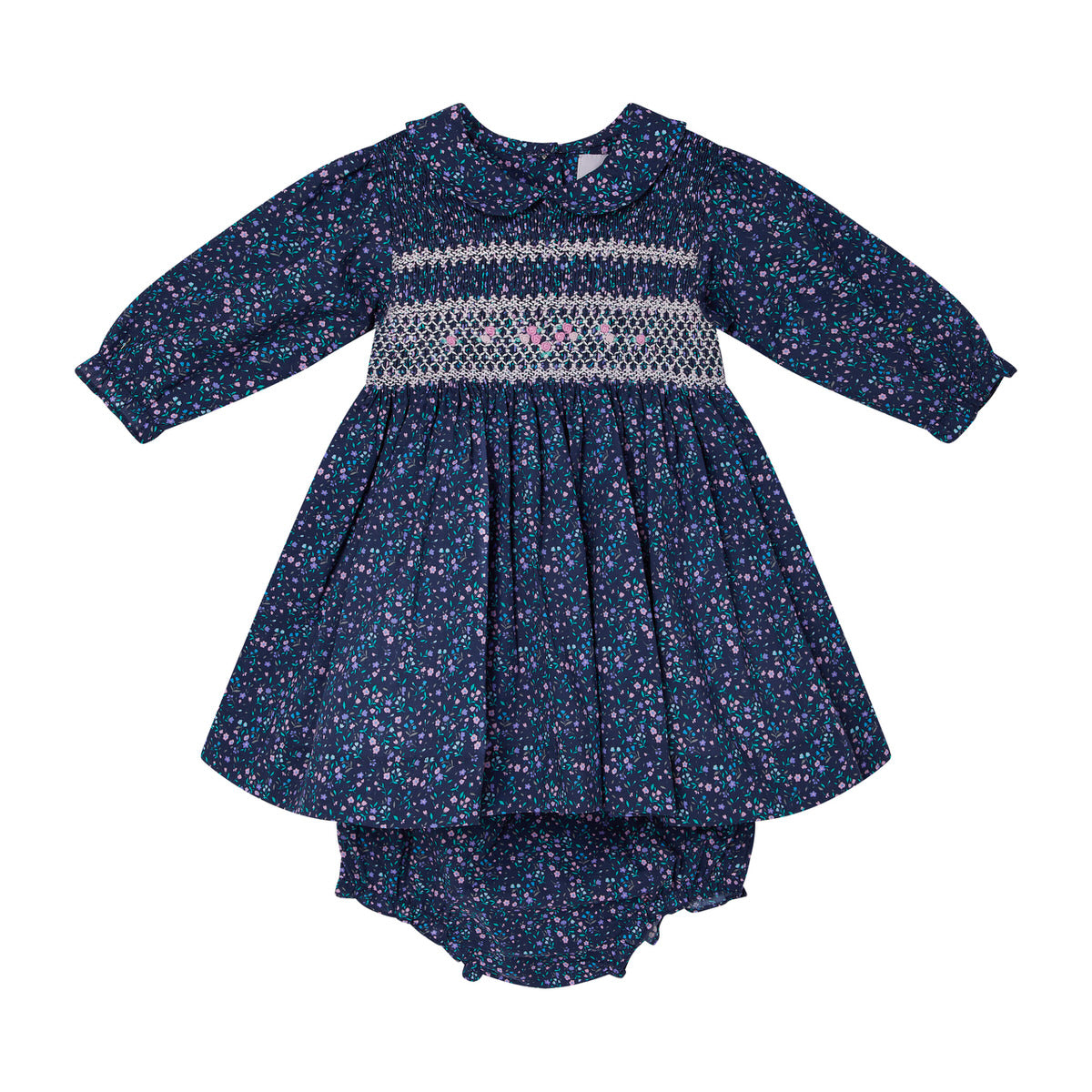 Hand-Smocked Baby Dress - PARISA