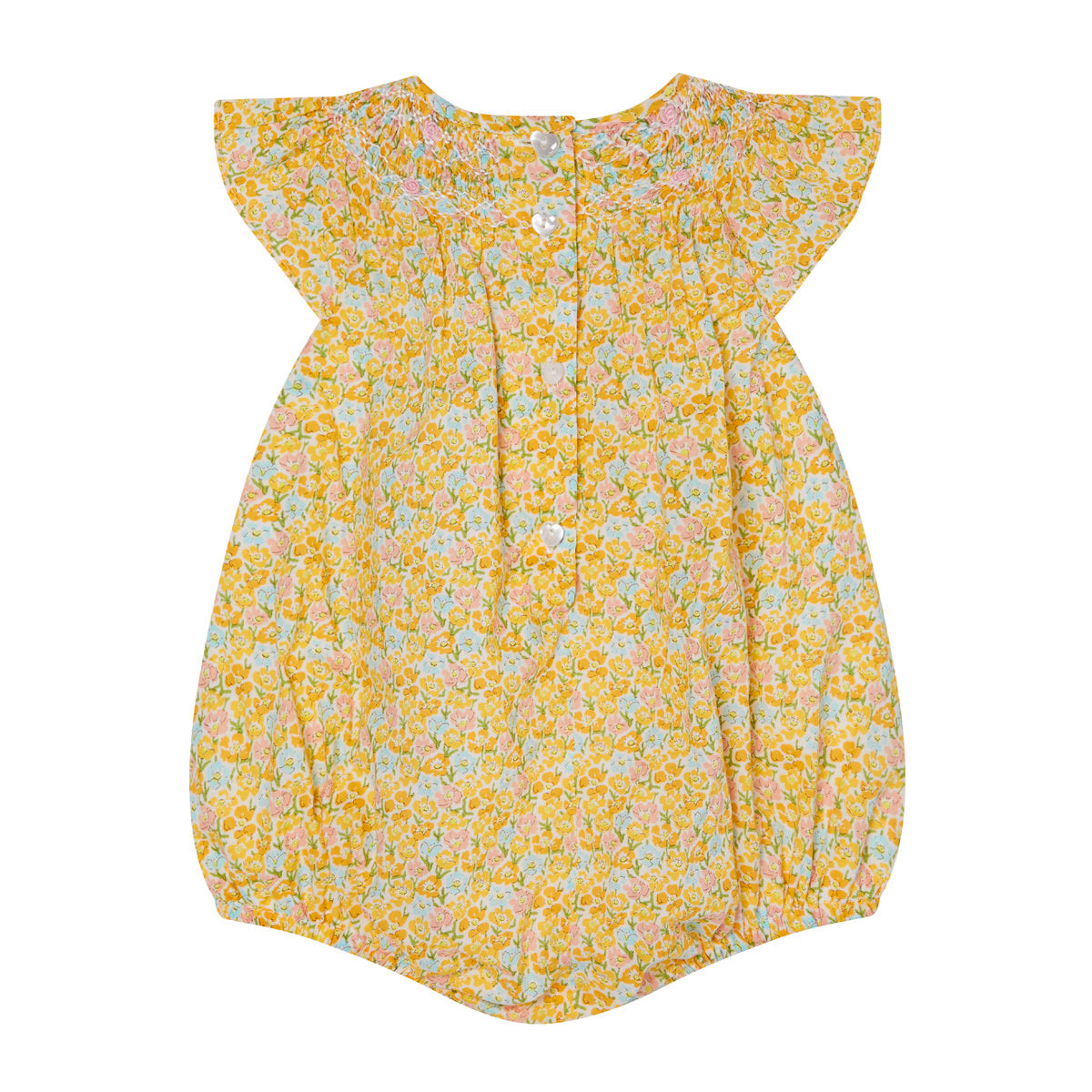Hand-Smocked Baby Bubble- Sydney