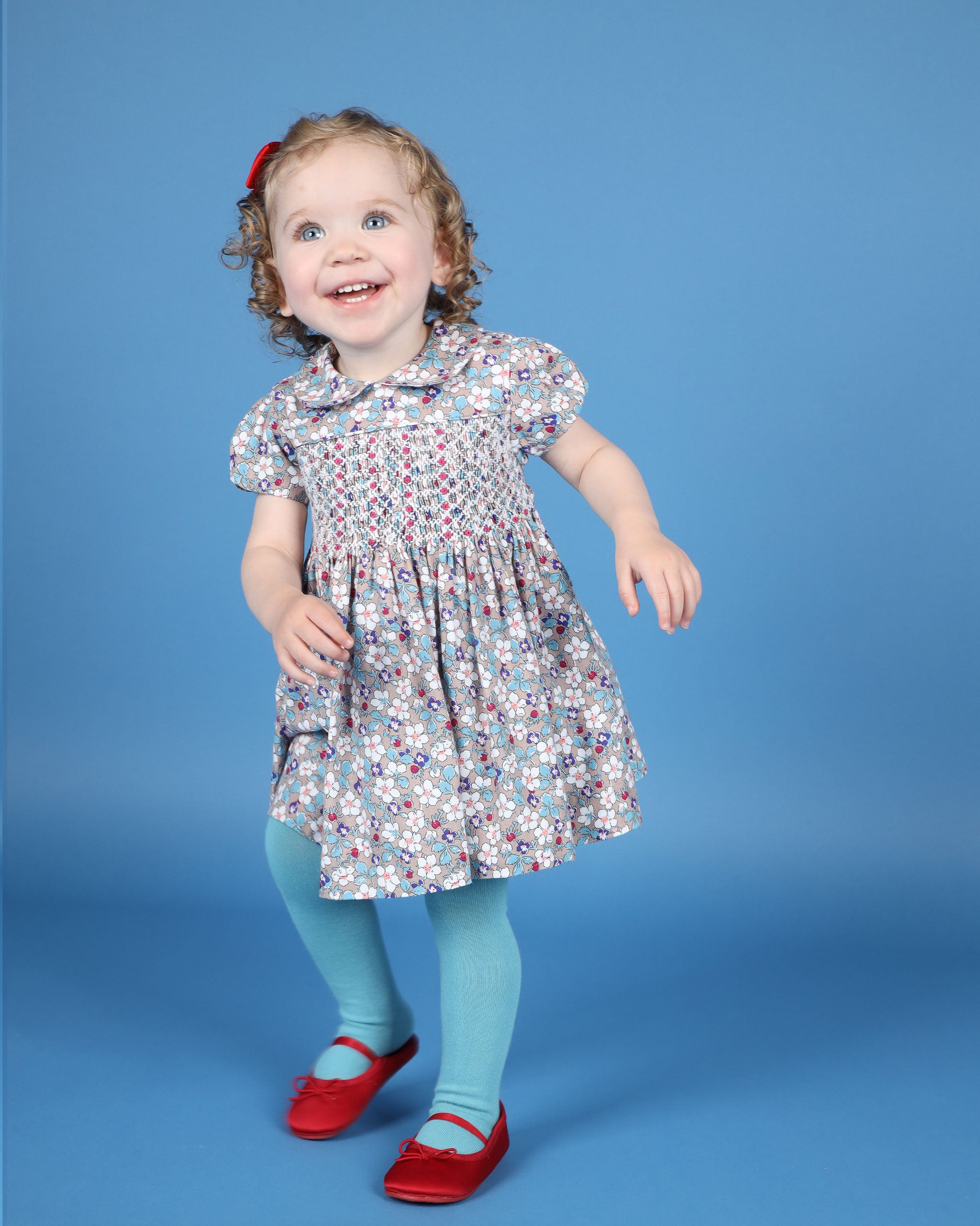 Smocked Baby Dress - Sebille