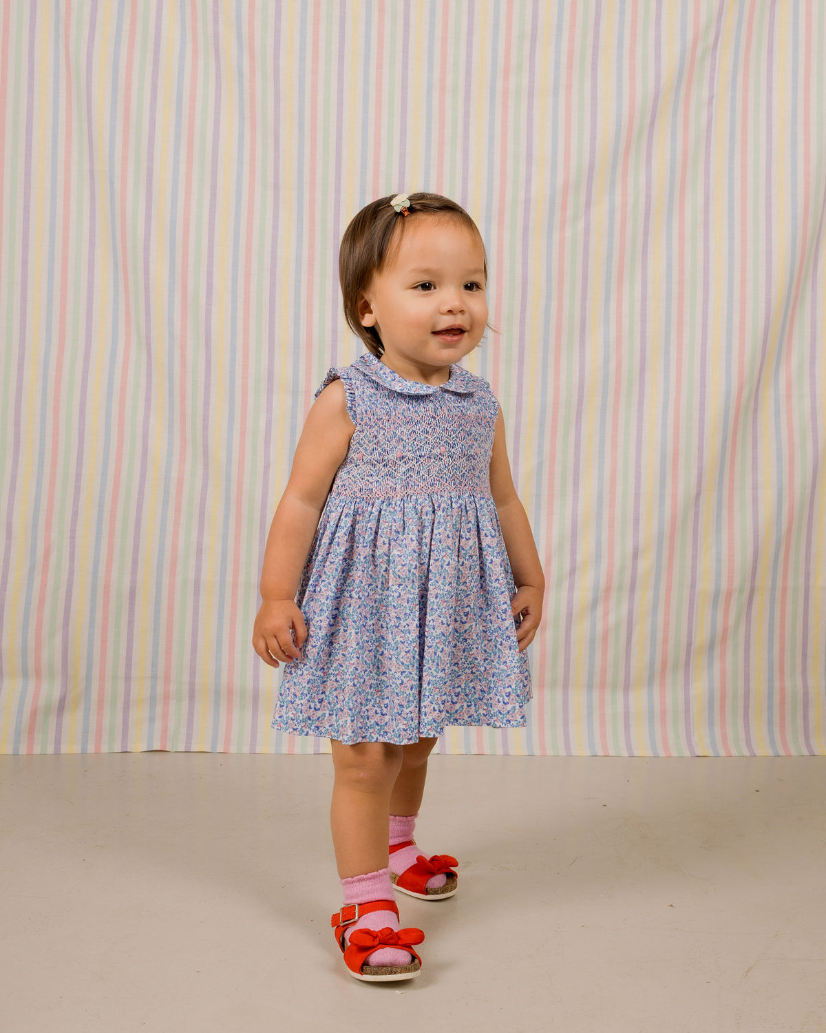 Hand-Smocked Baby Dress - TALULA