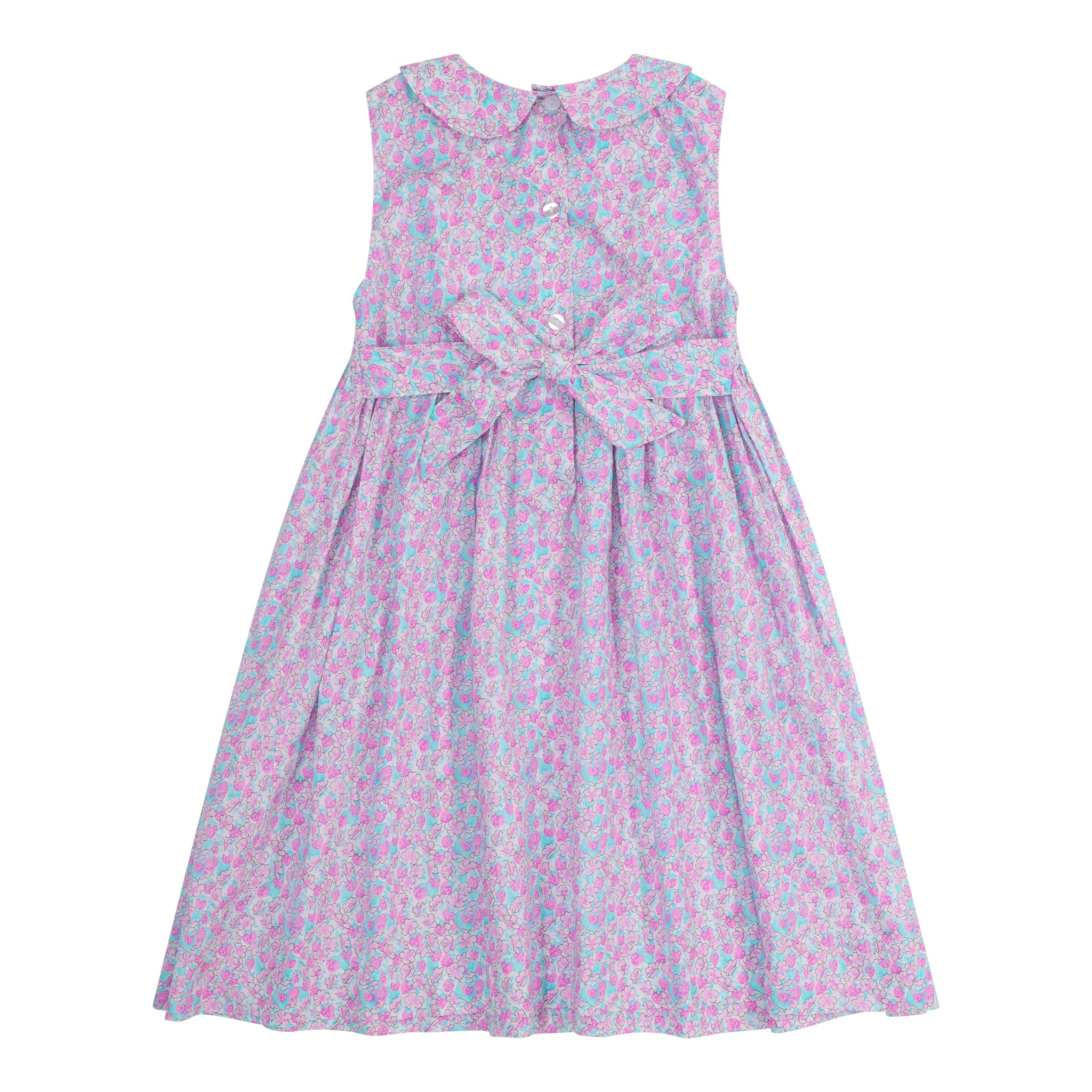 strawberry dress, back