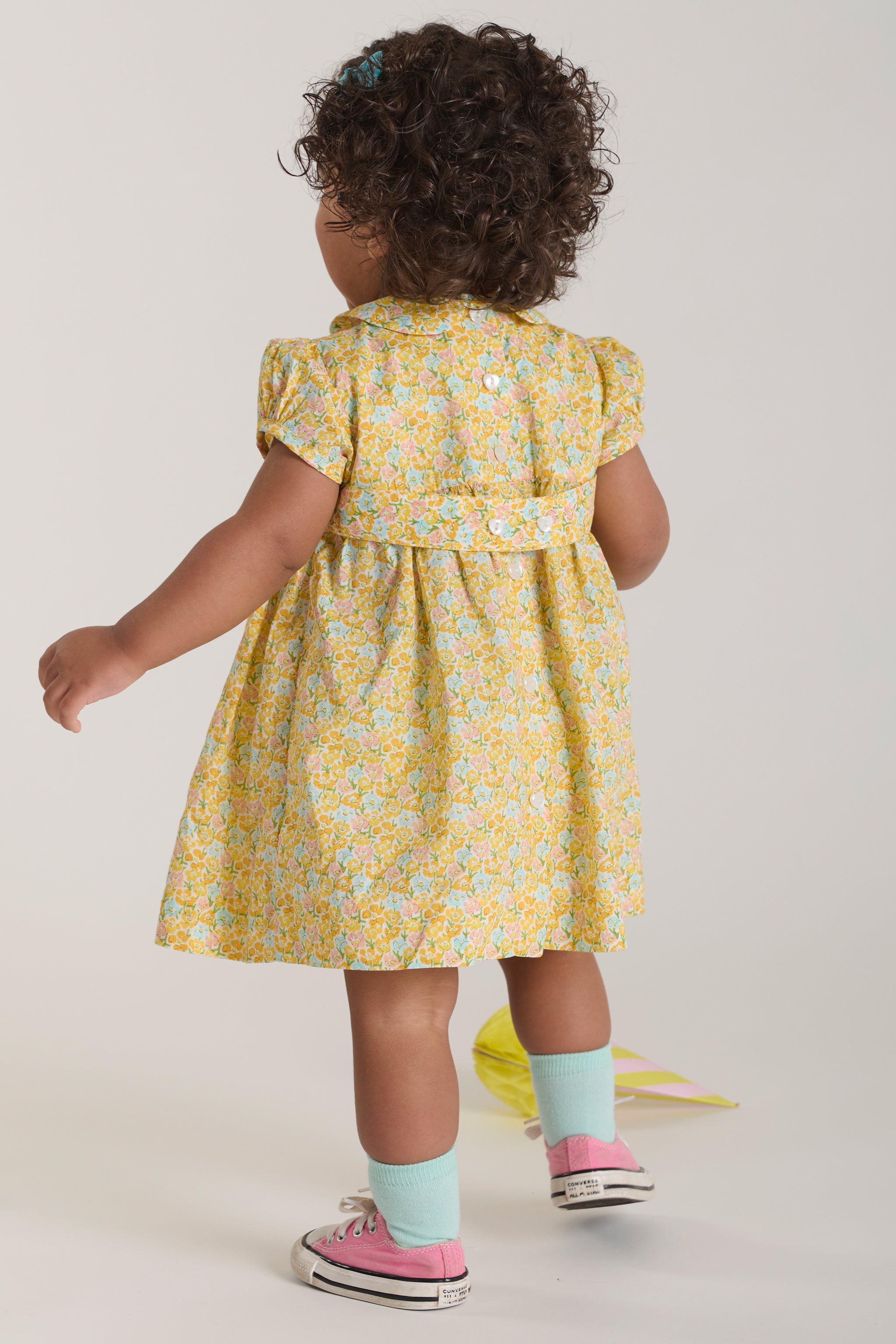 Hand-Smocked Baby Dress - Franca