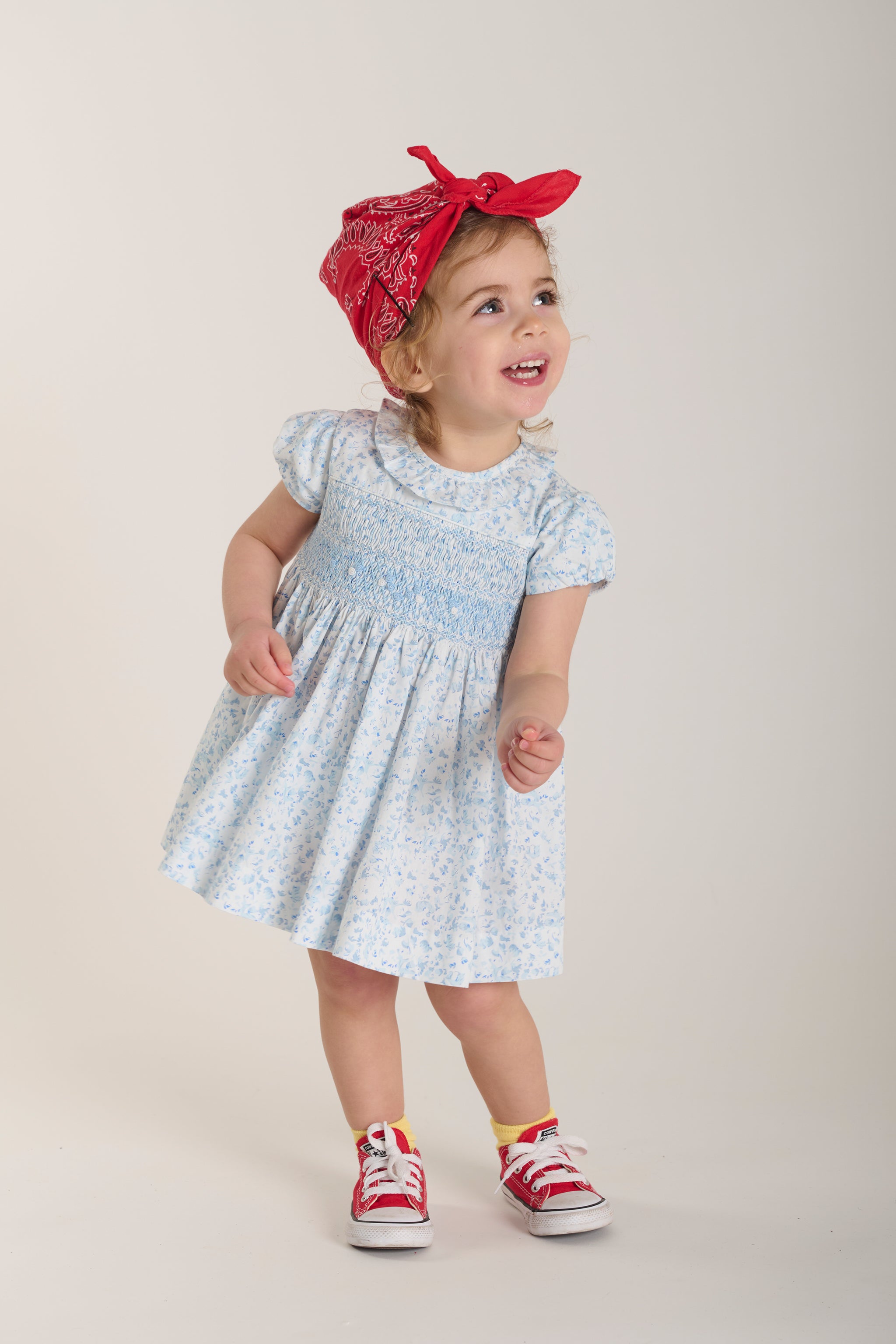 Hand-Smocked Baby Dress - Chiara