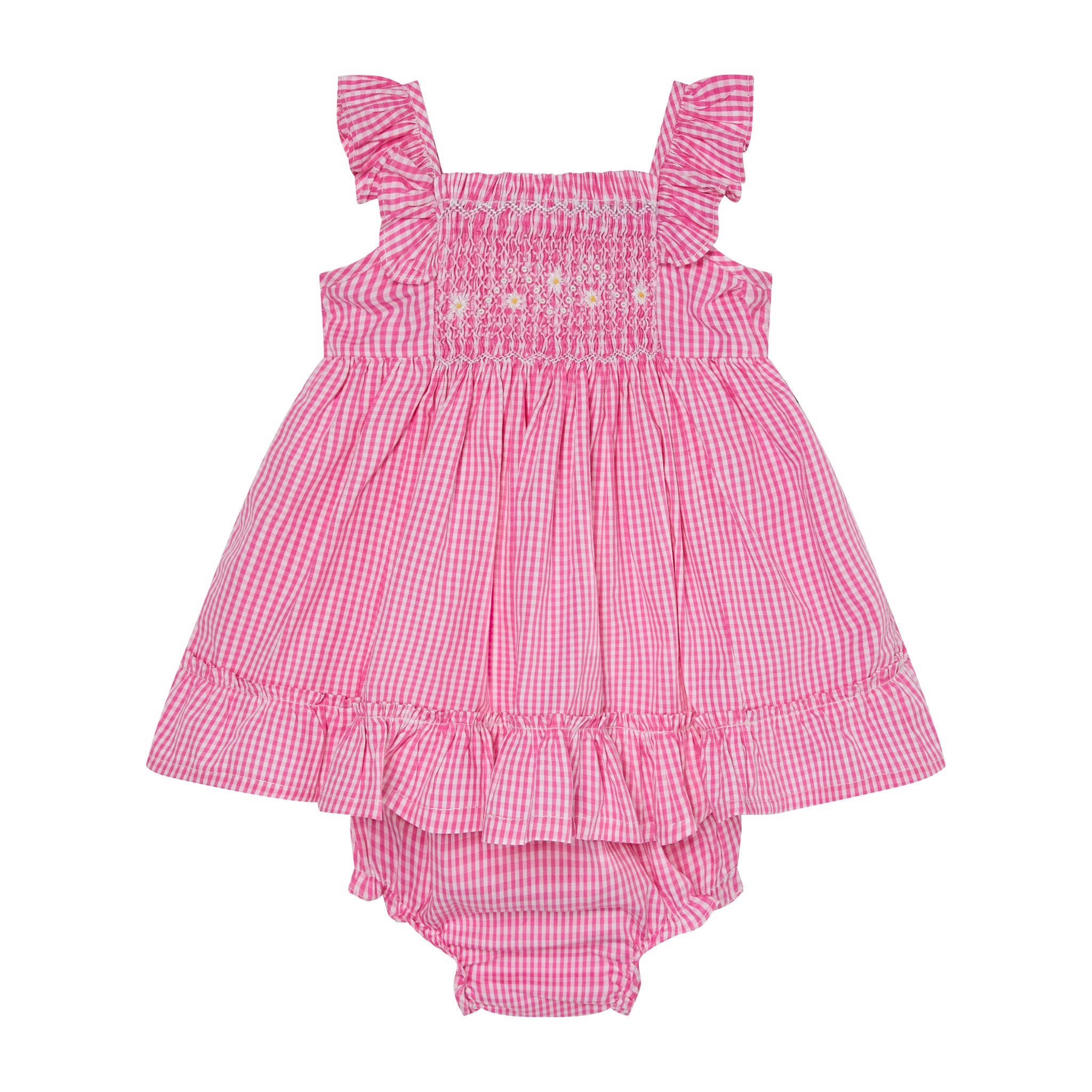 Hand-Smocked Baby Sundress - Alba