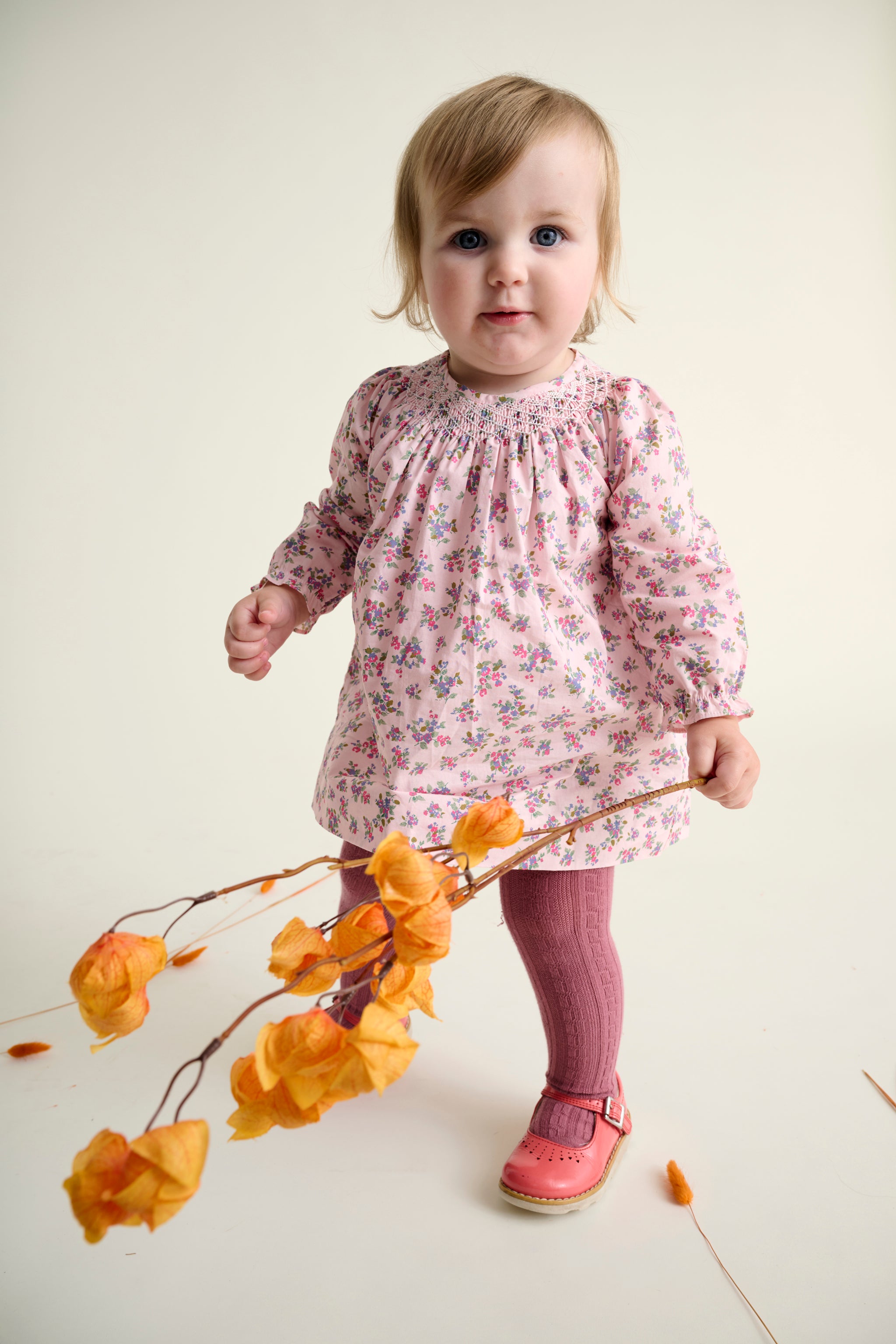 Hand-Smocked Baby Dress - Ingrid
