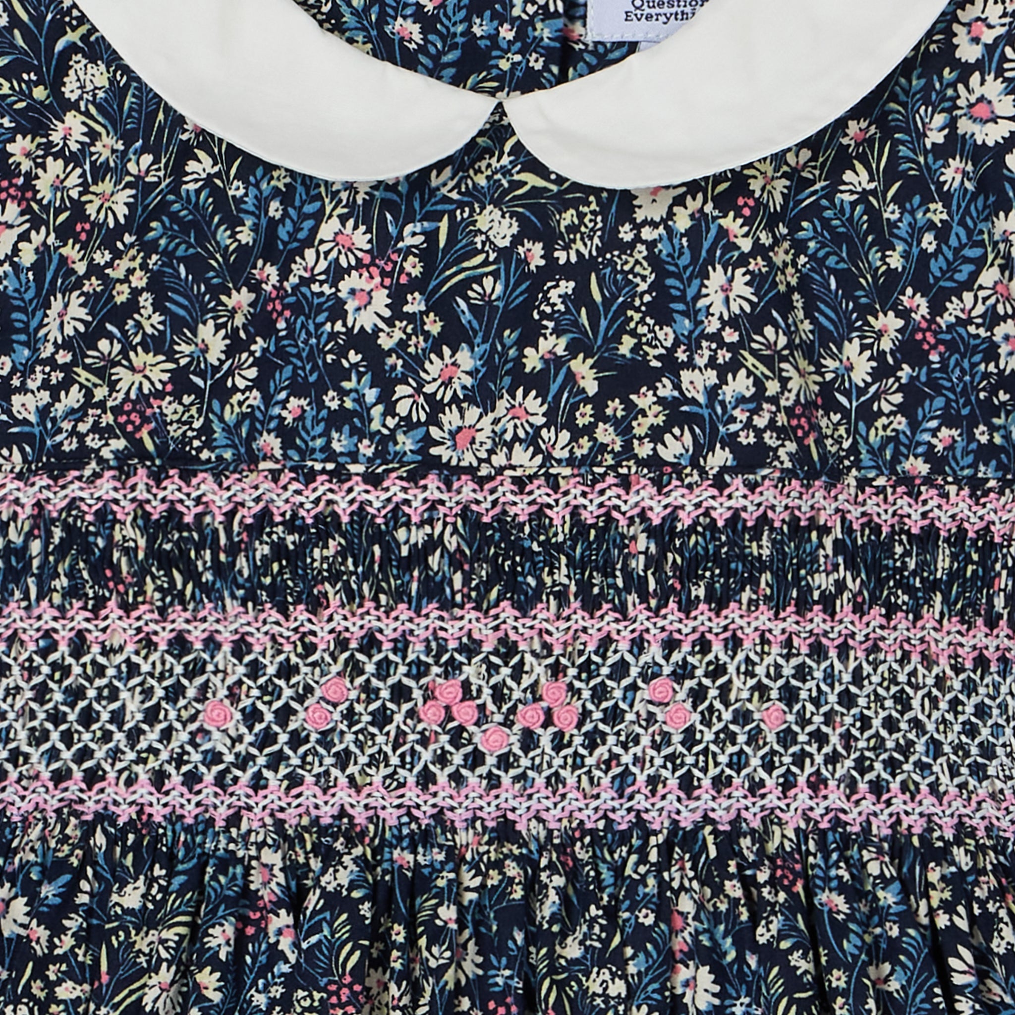 Hand-Smocked Girls Dress - Rhiannon