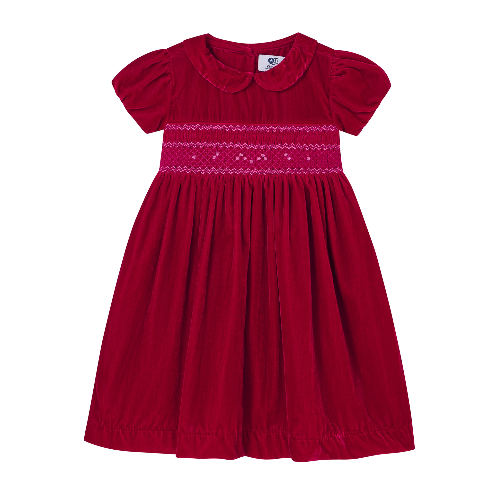 Hand-Smocked Girls Dress - Solange