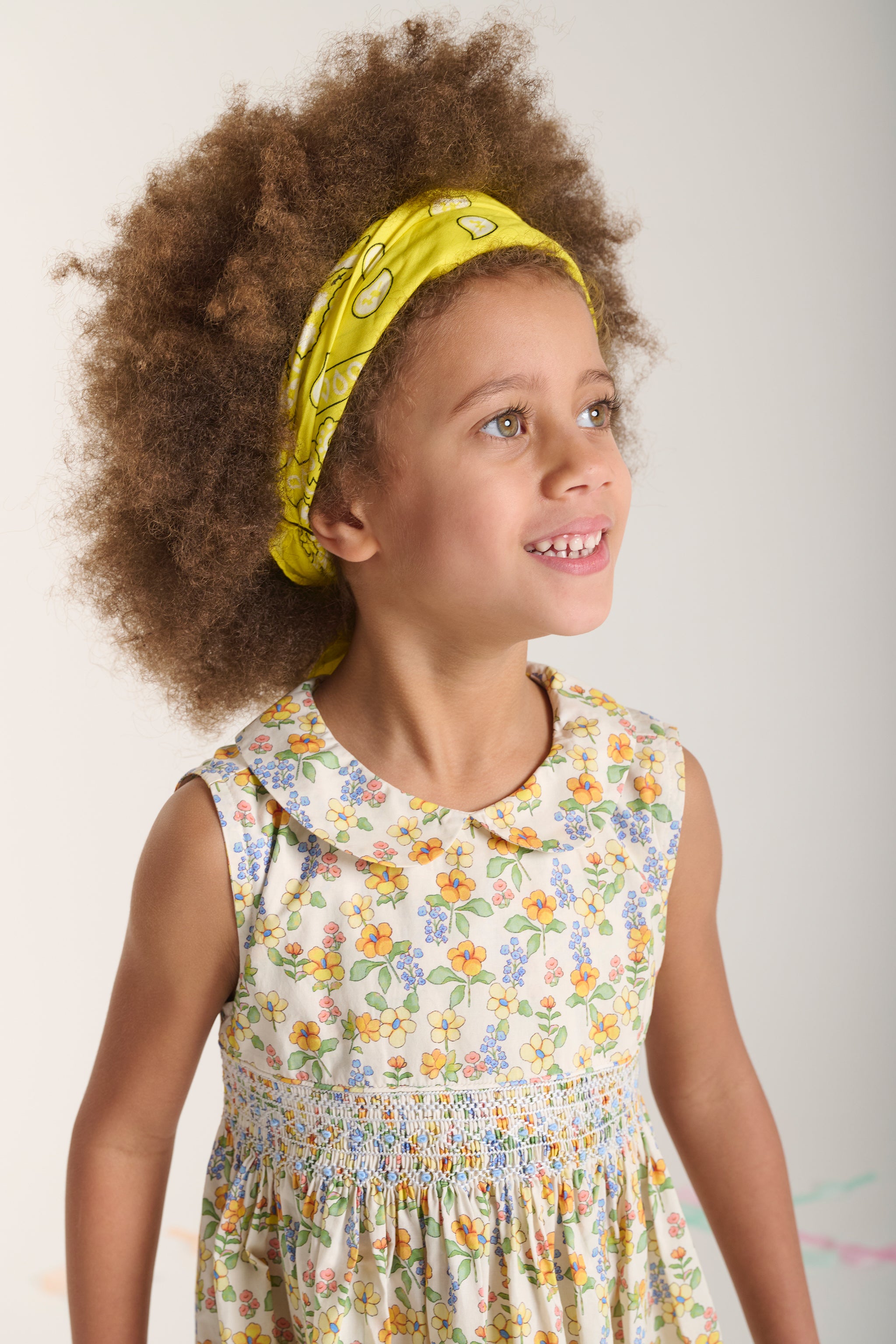 Hand-Smocked Girls Dress - Caroline