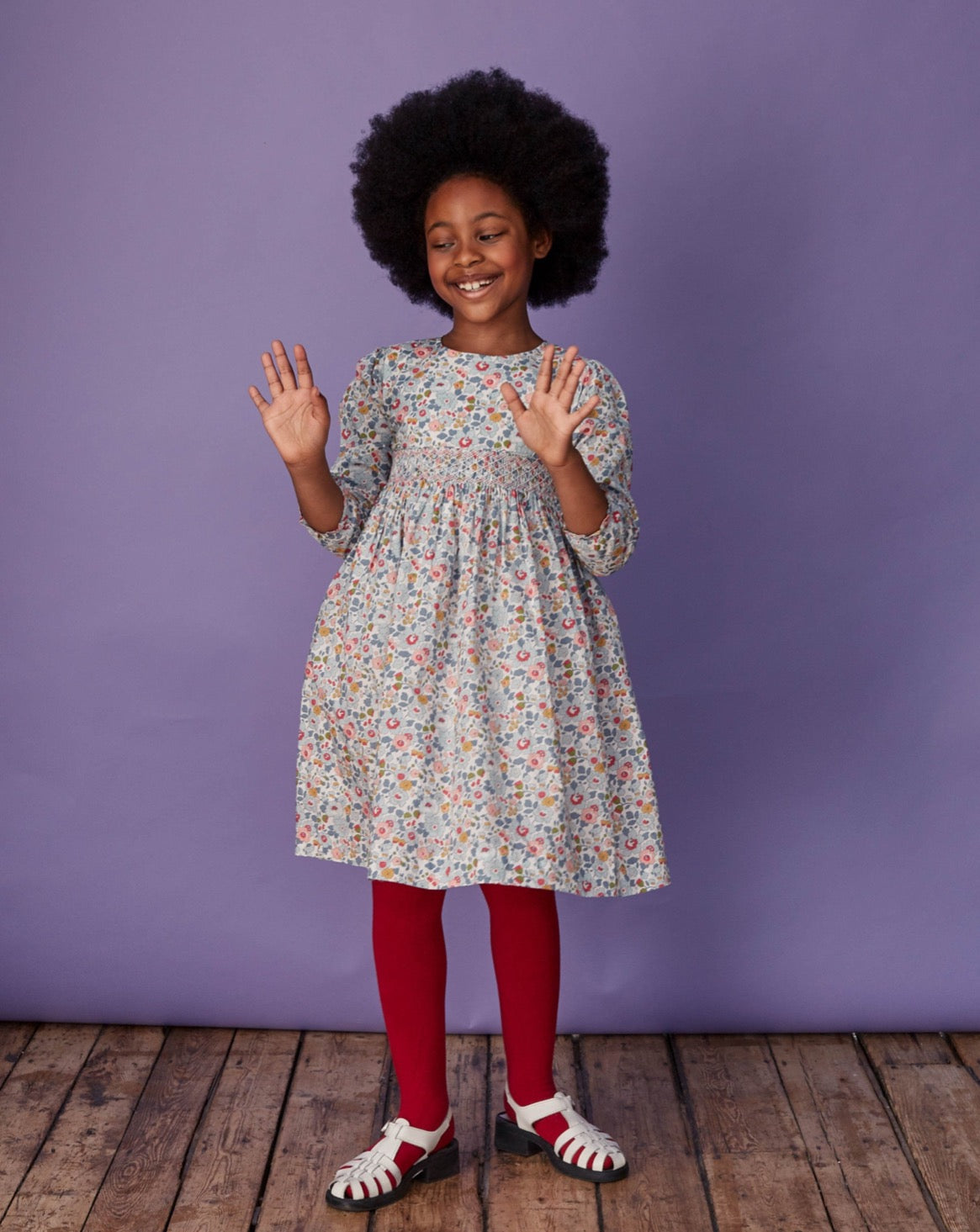 Made with Liberty fabric - ELIZA girls dress