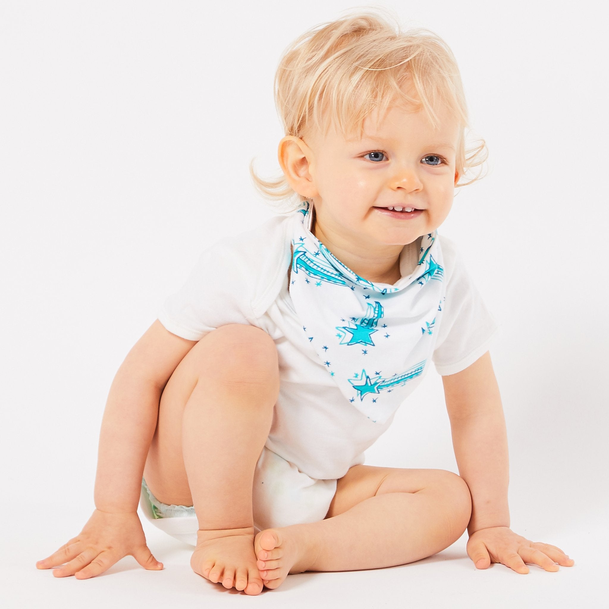 Organic Baby Bib - Star