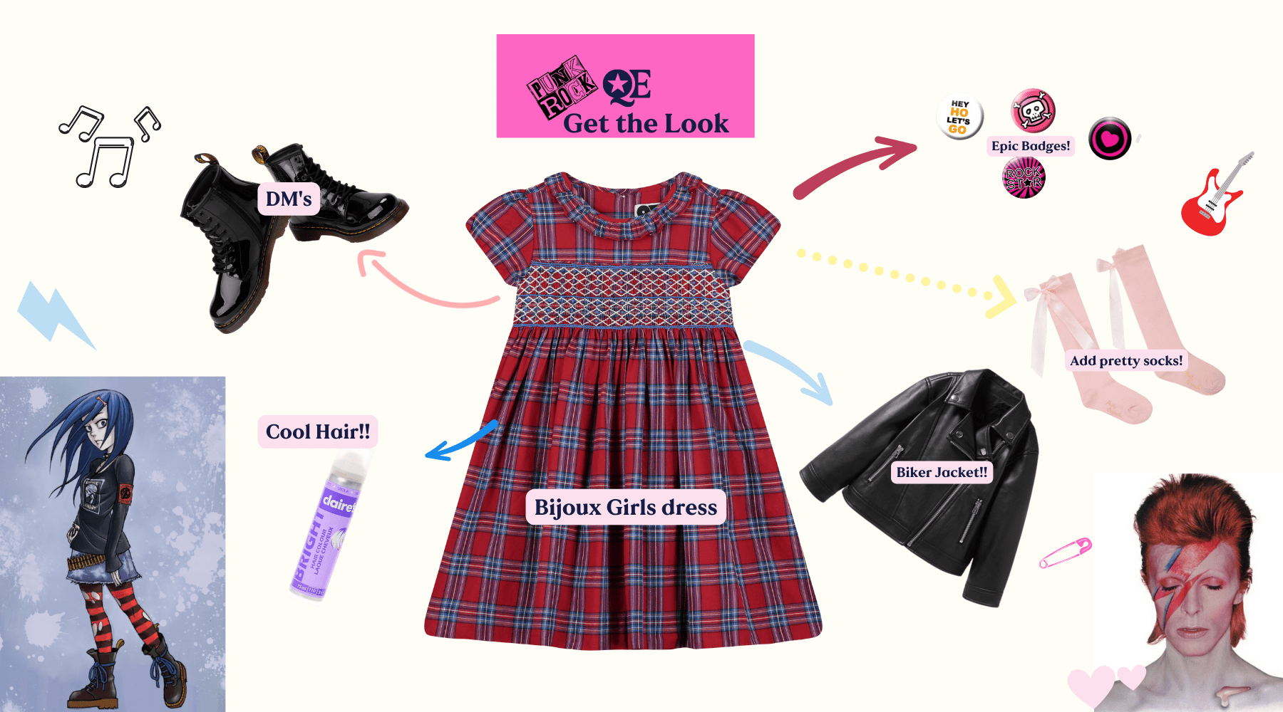 Punk Rock Inspired - Get the Look