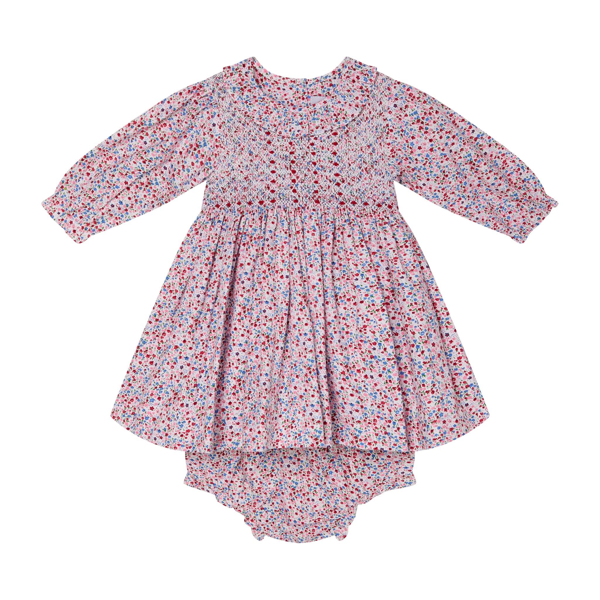 Long sleeve smock dress baby online