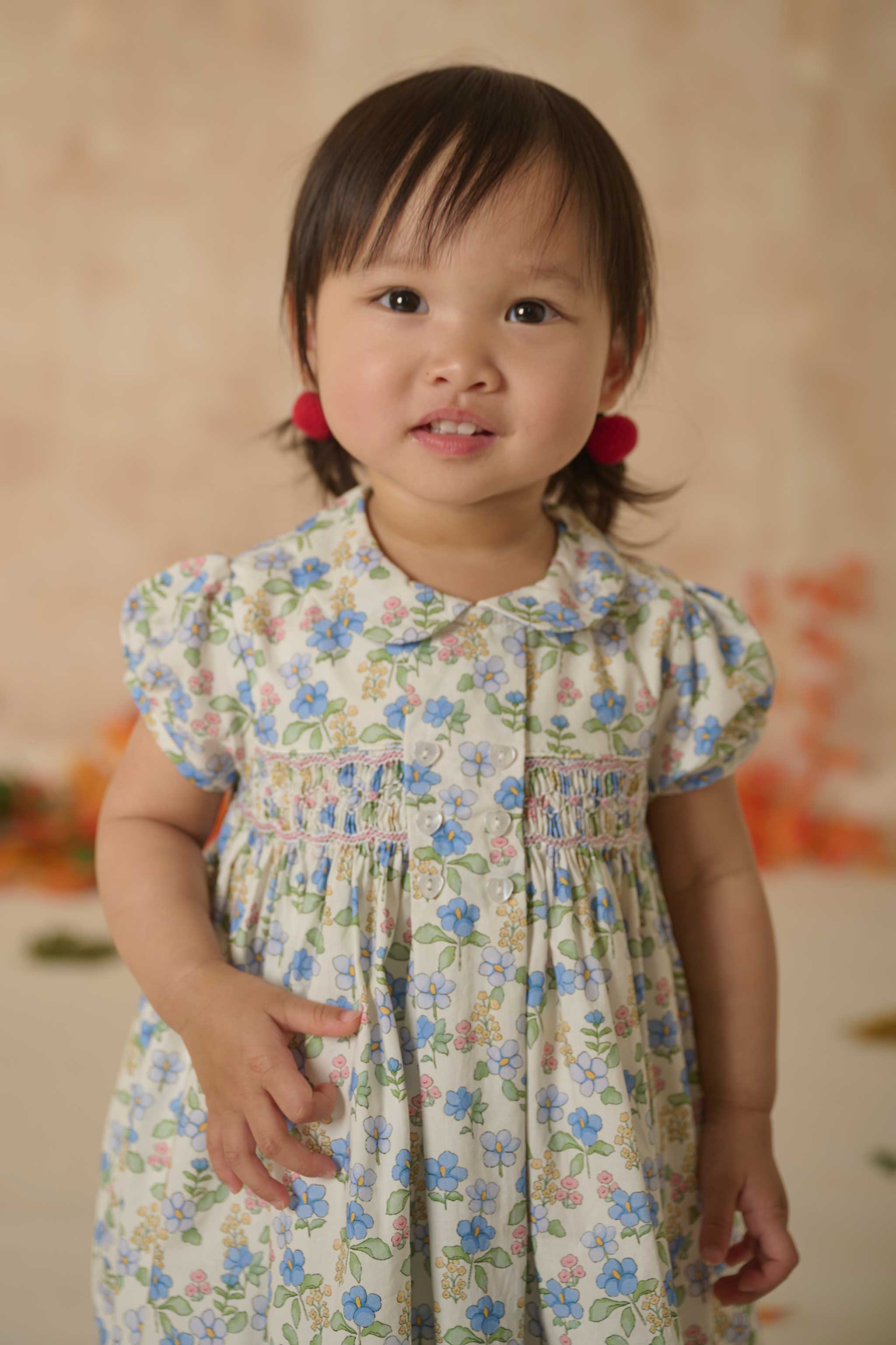 Hand-Smocked Baby Dress - Aisling