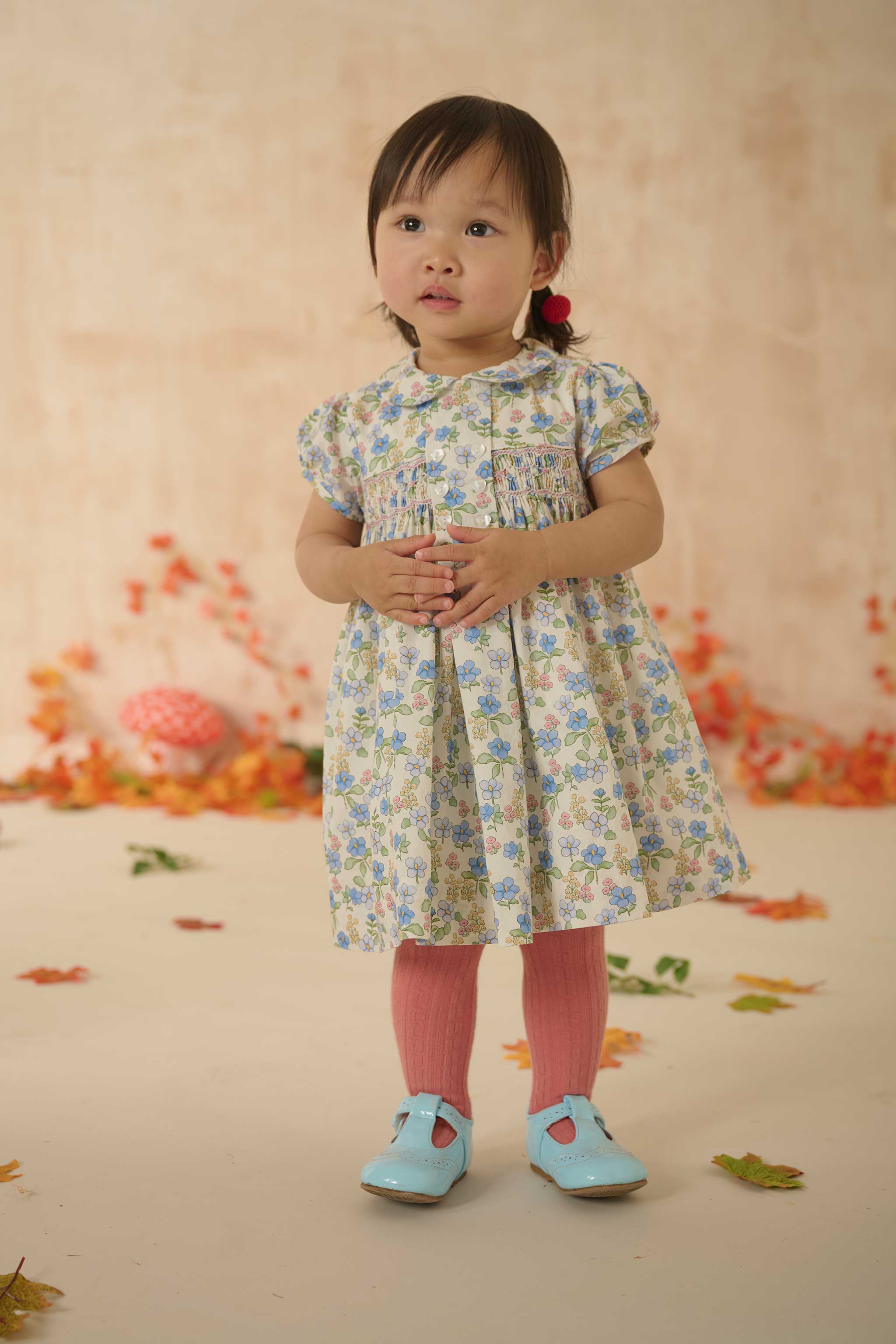 Hand-Smocked Baby Dress - Aisling