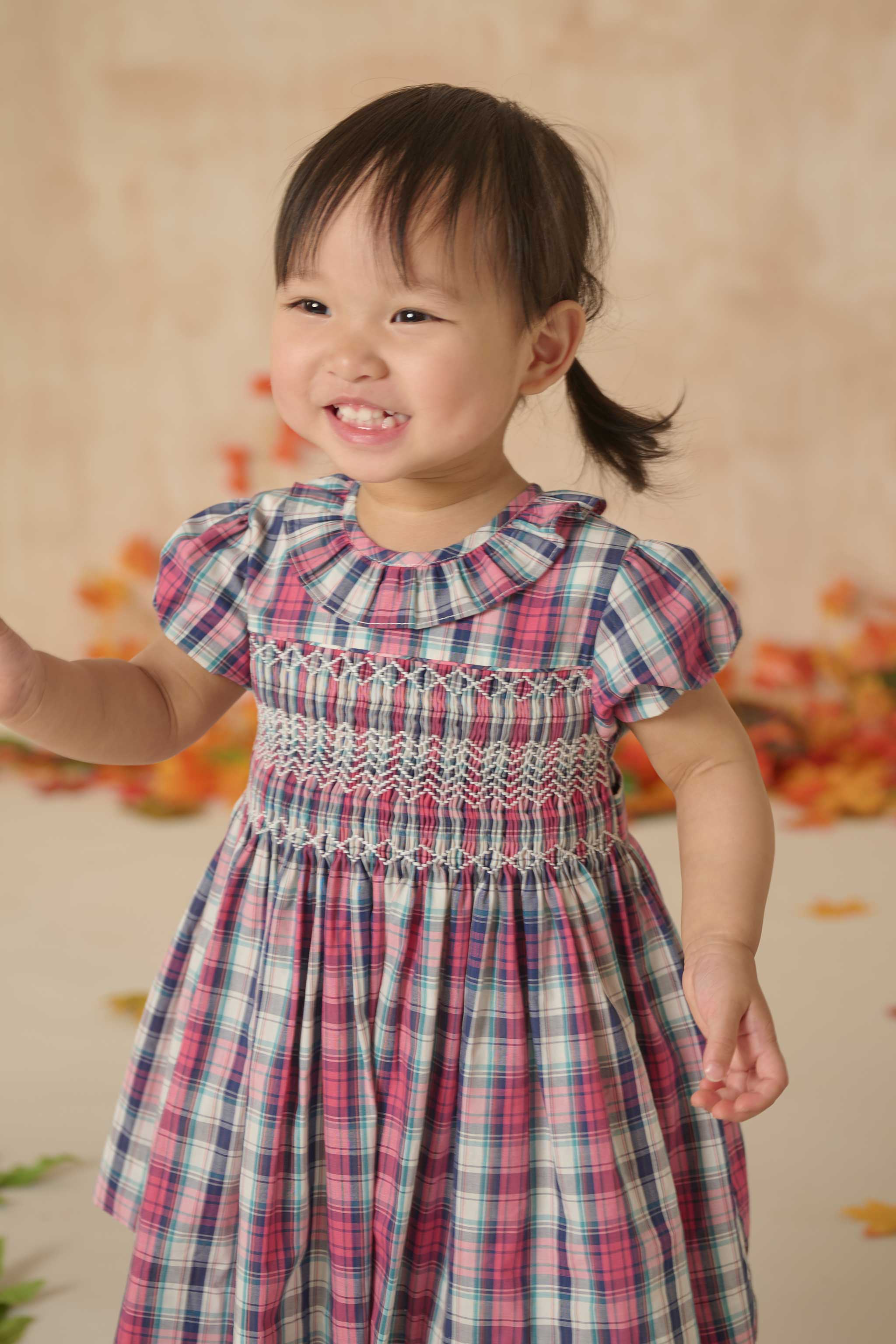 Hand-Smocked Baby Dress - Bianca