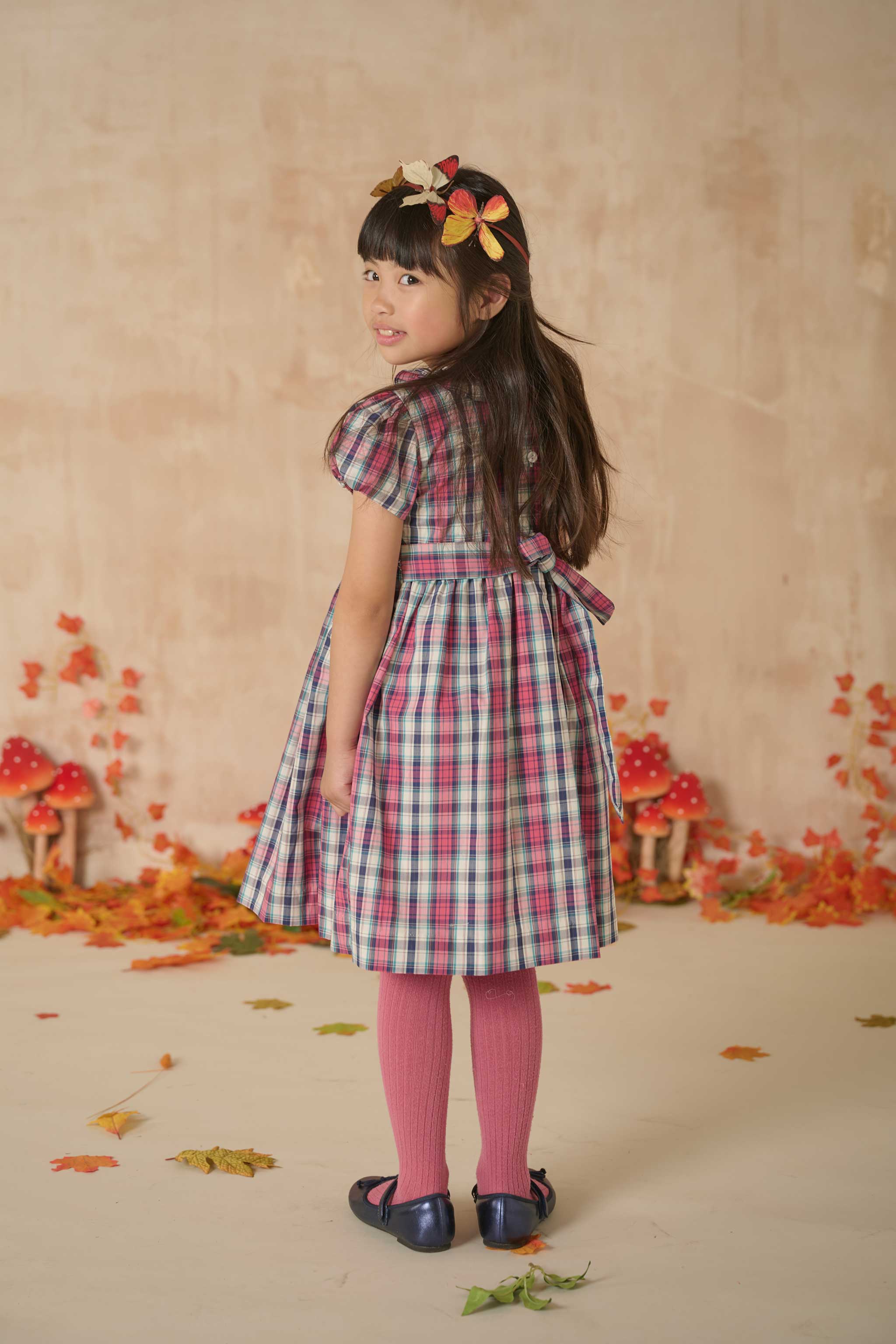Hand-Smocked Girls Dress - Bene
