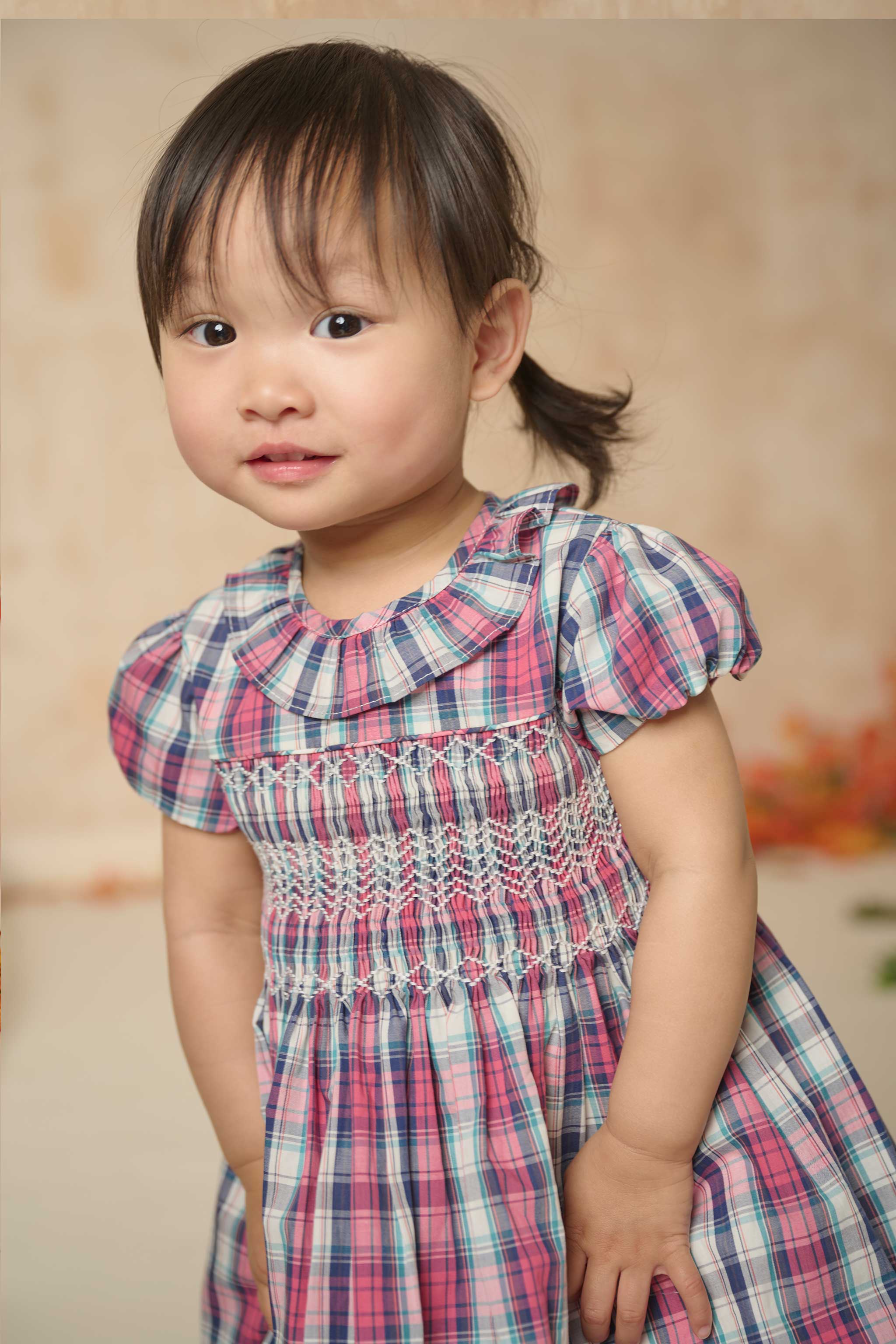 Hand-Smocked Baby Dress - Bianca
