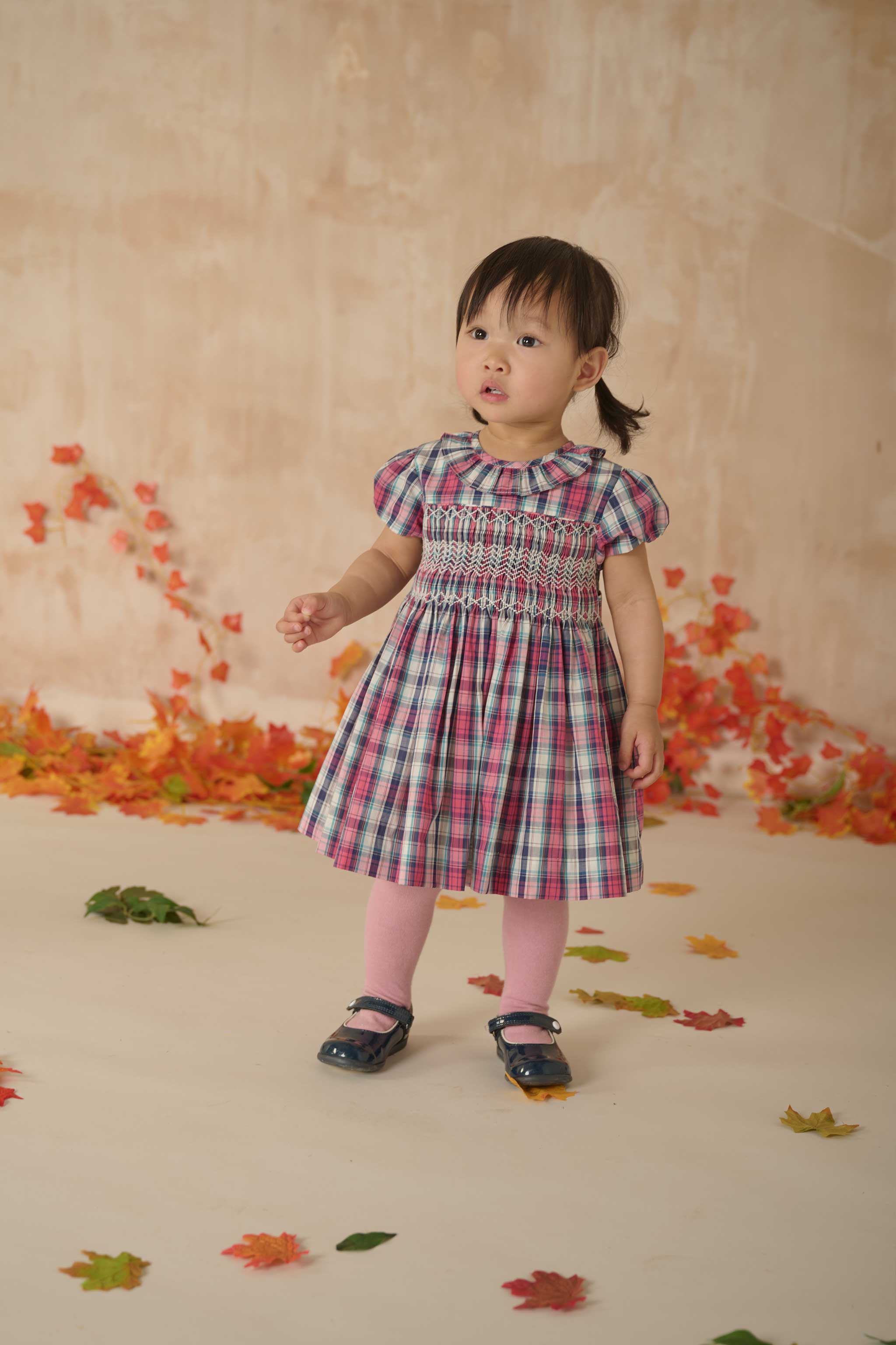 Hand-Smocked Baby Dress - Bianca