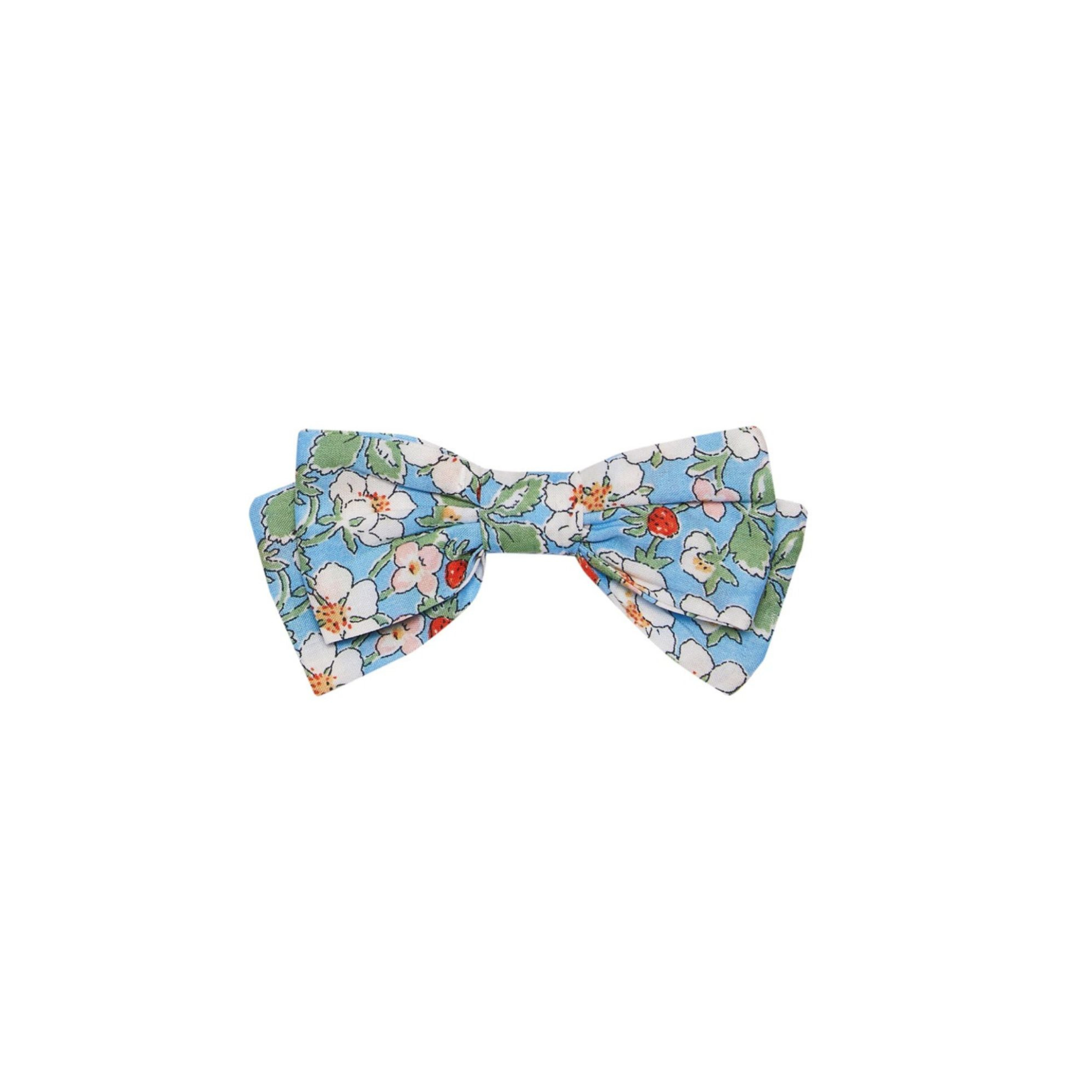 Floral Bow Hairclip - Blithe