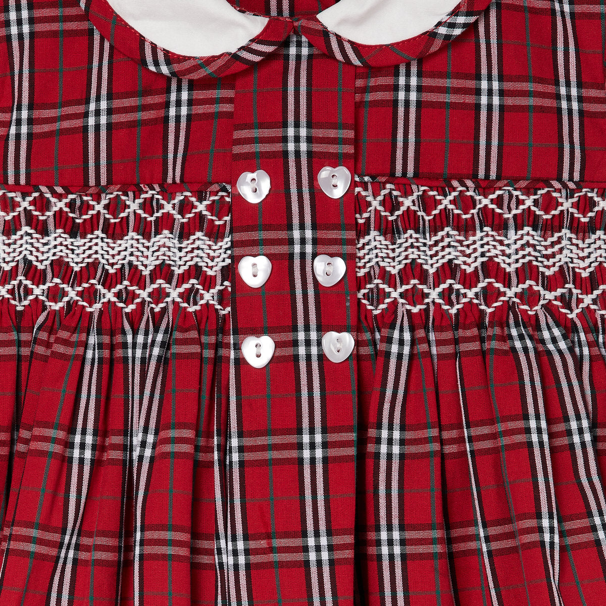 Hand-Smocked Baby Dress -BROMWYN