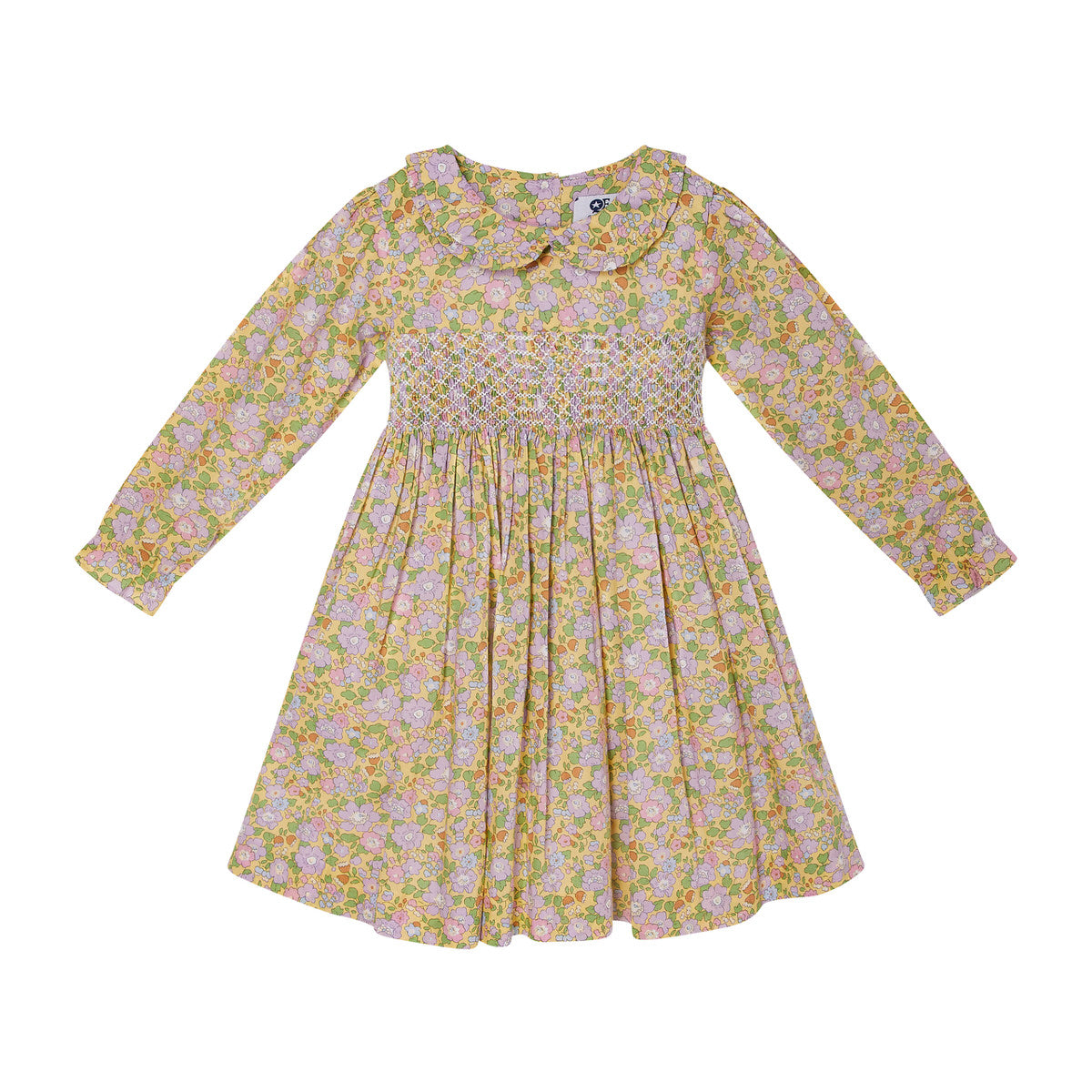Made with Liberty Fabric: Hand-Smocked Girls Dress - CORDELIA