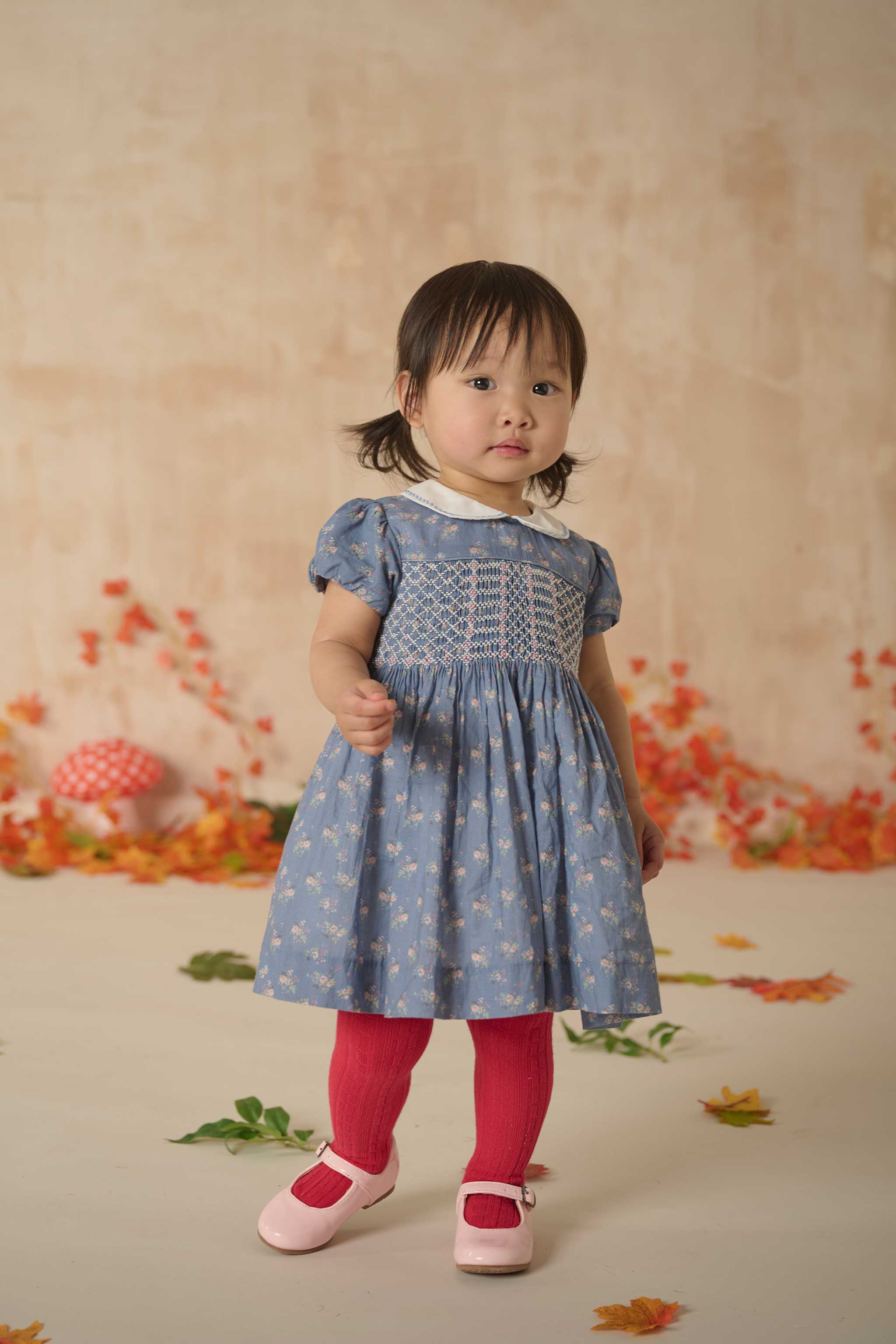 Hand-Smocked Baby Dress - Davinia
