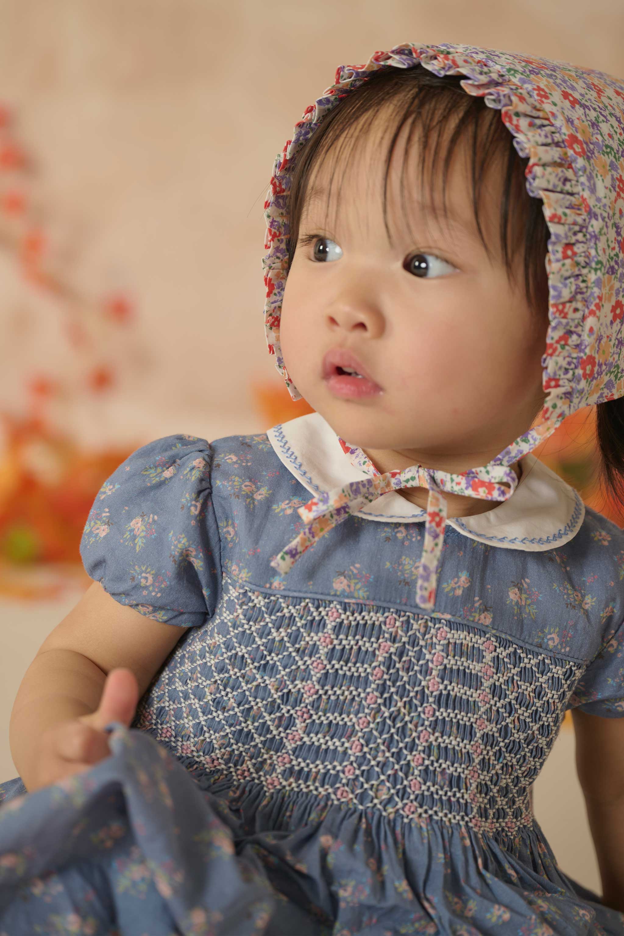 Hand-Smocked Baby Dress - Davinia