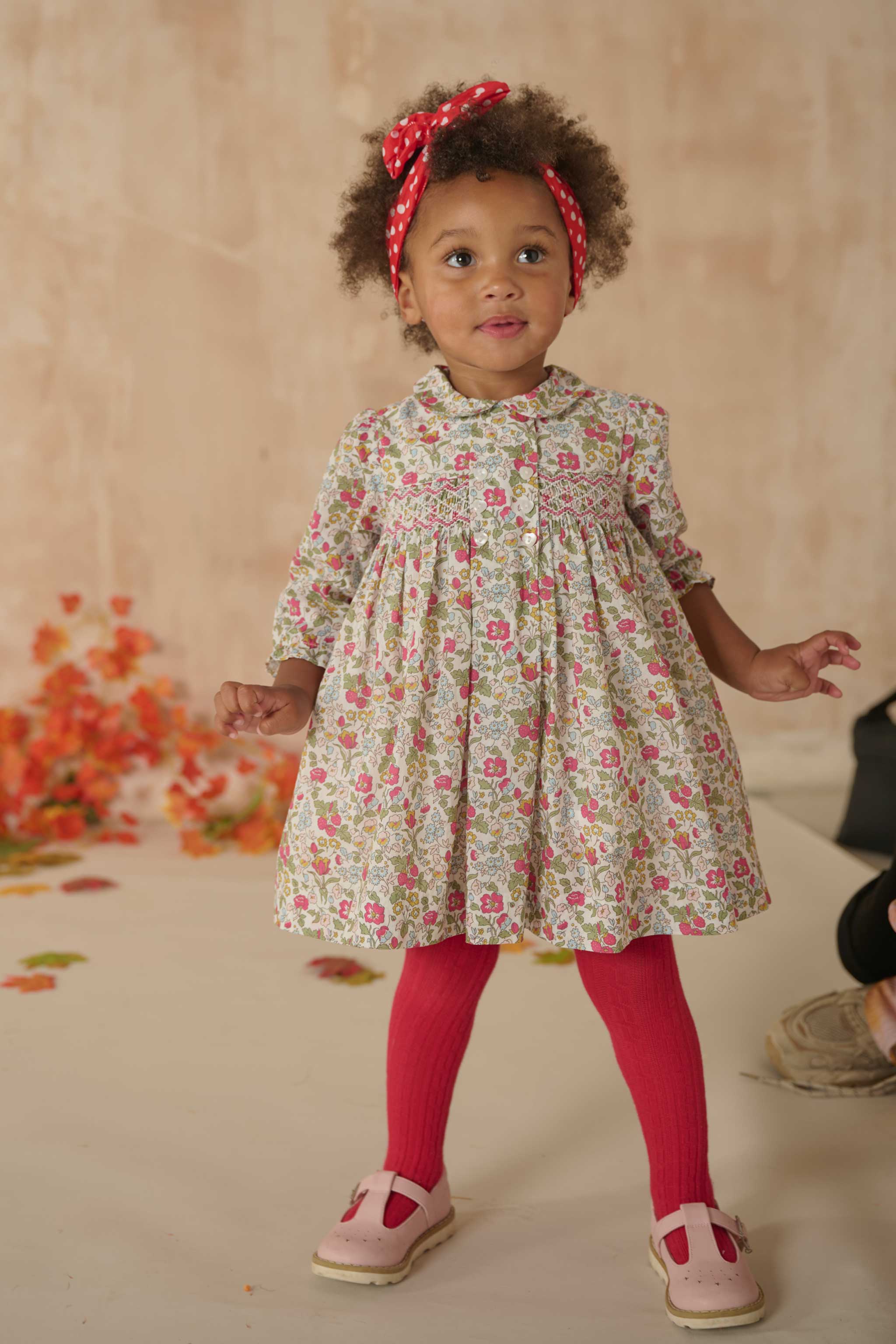 Hand-Smocked Baby Dress - Doris