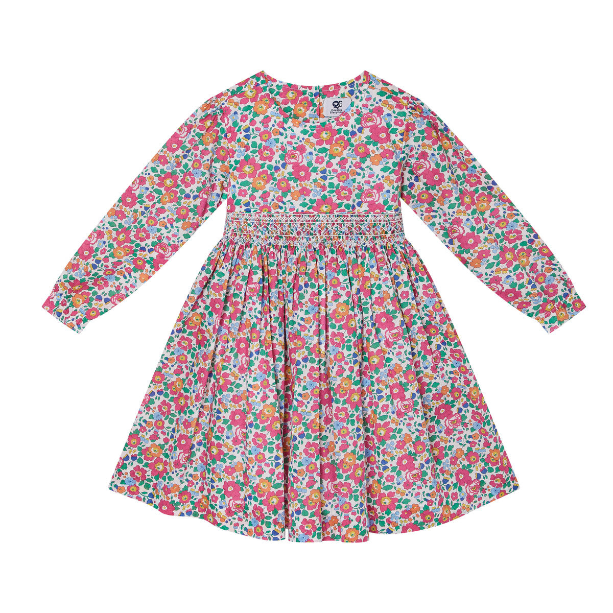 Made with Liberty Fabric: Hand-Smocked Girls Dress- ELGA