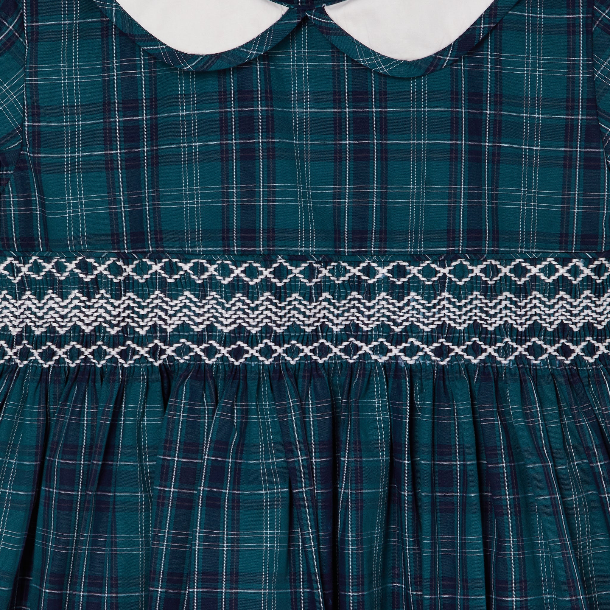Smocked Girls Dress - Ginny