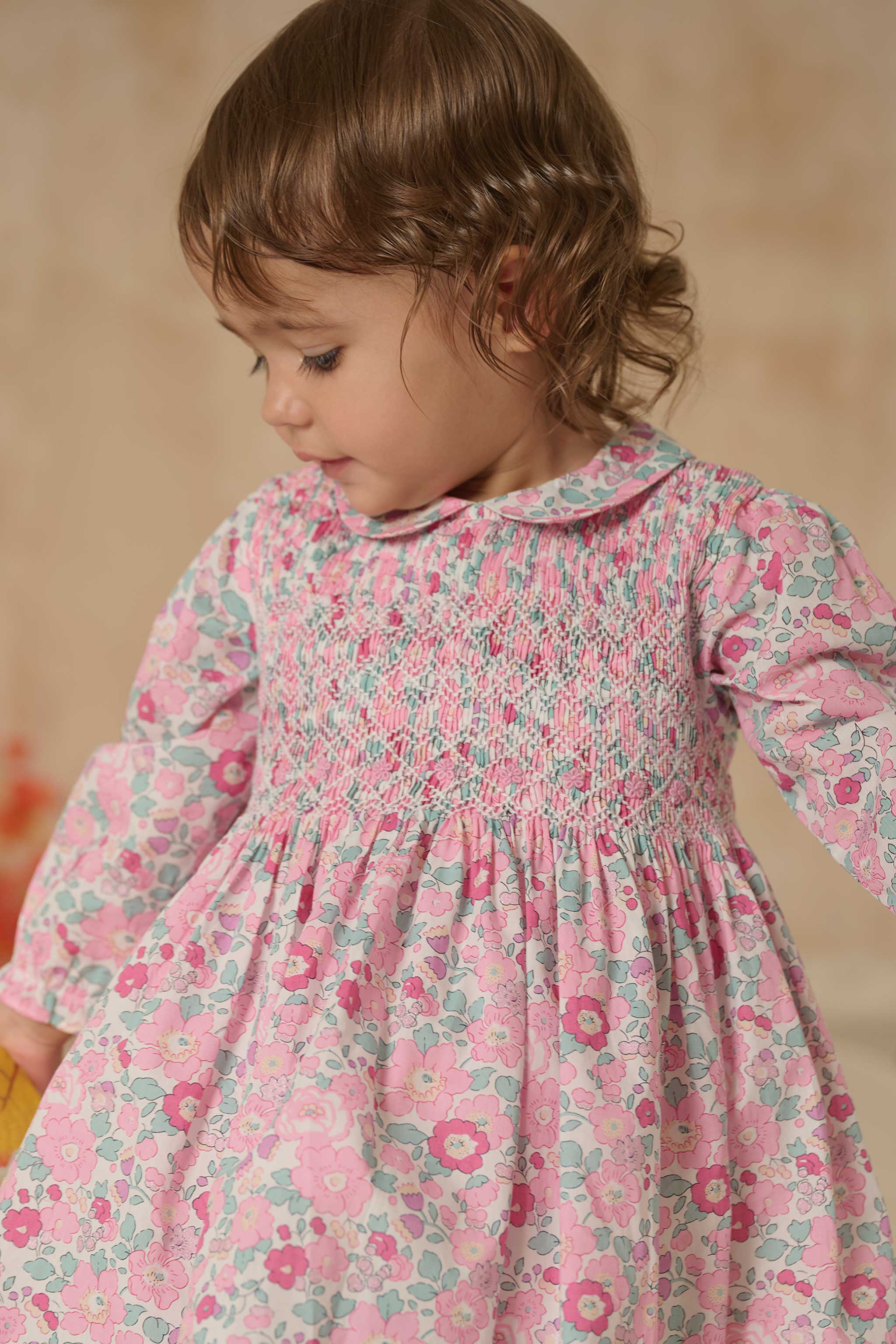 Hand-Smocked Baby Dress - Izzy