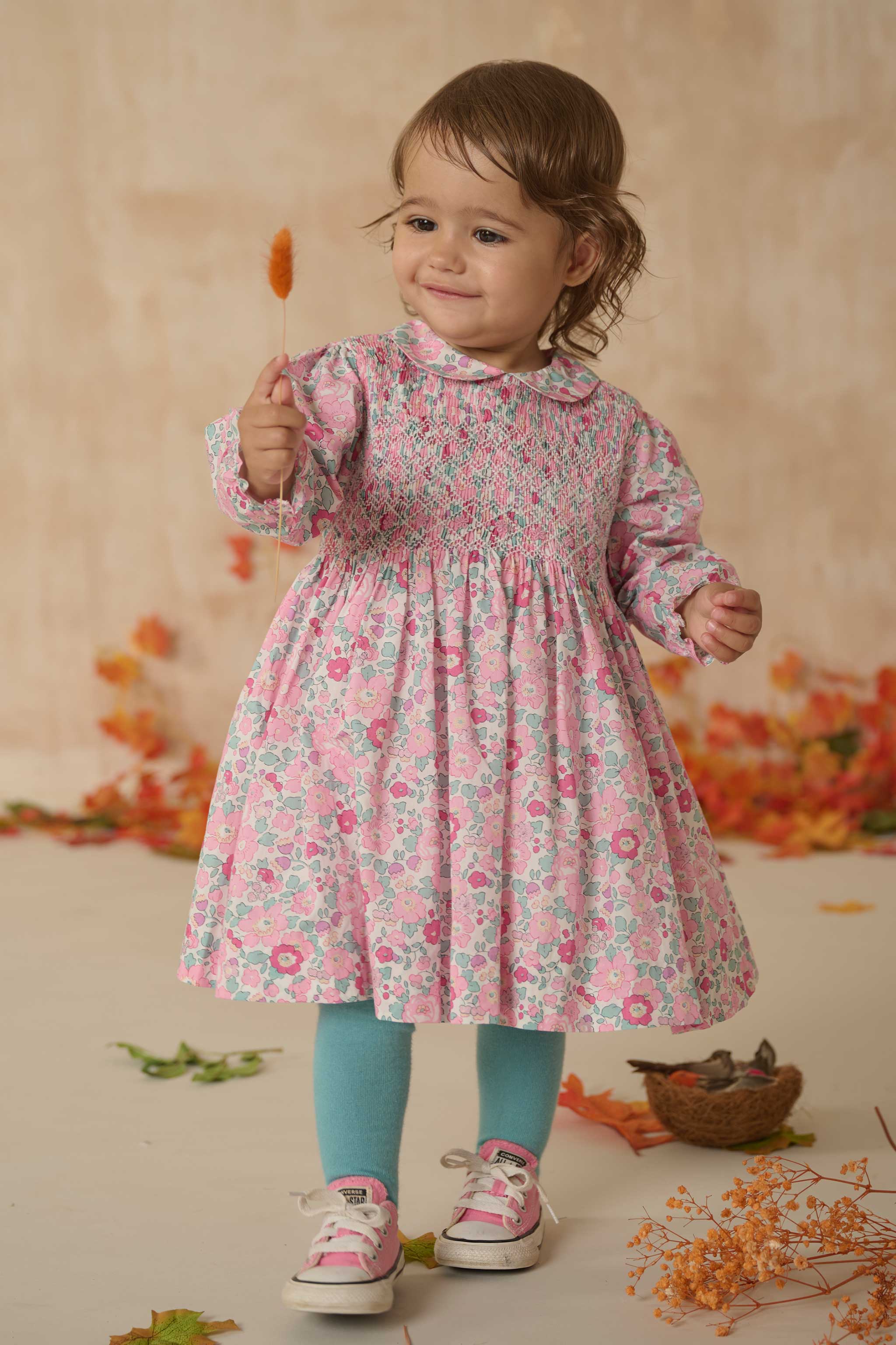 Hand-Smocked Baby Dress - Izzy