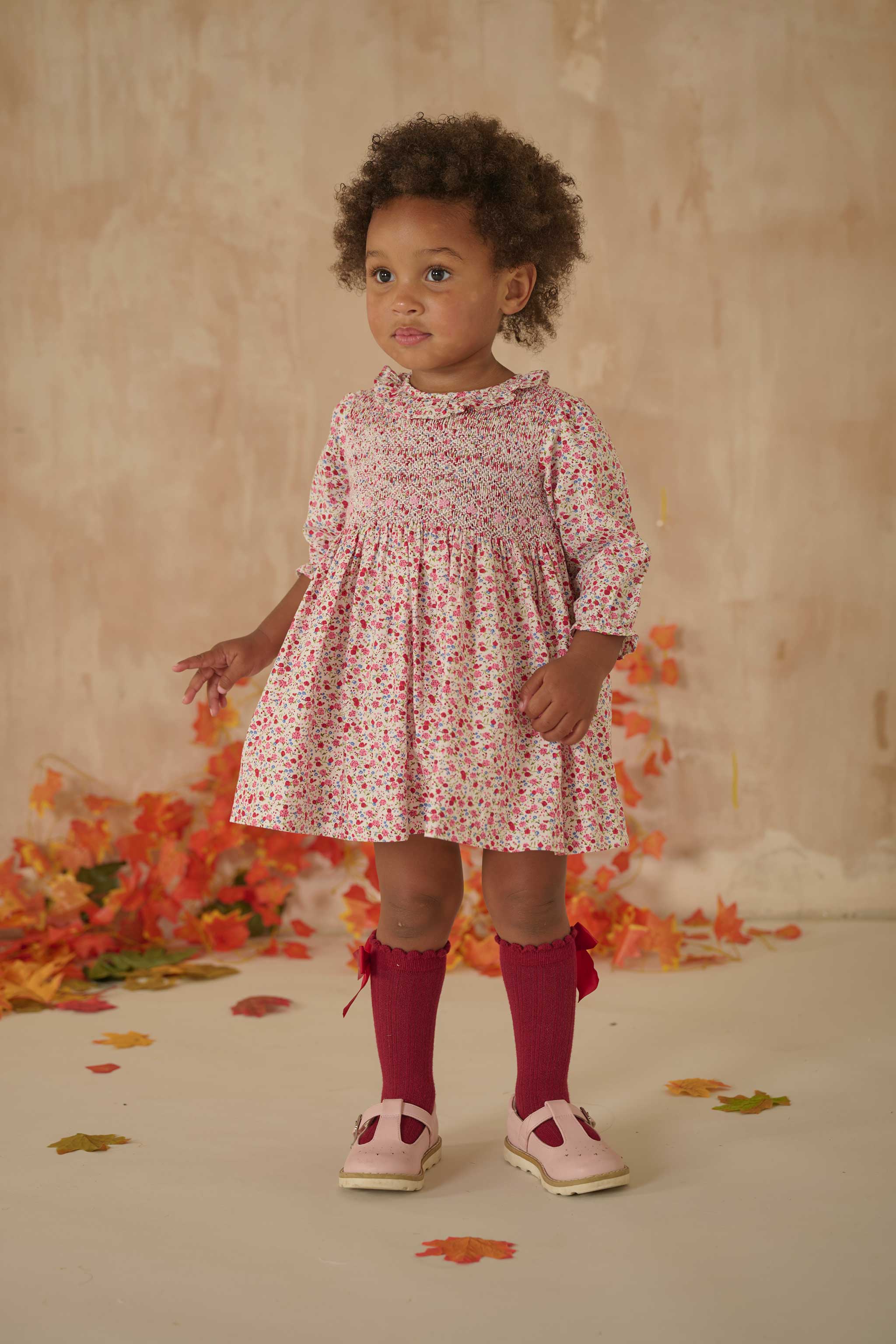 Hand-Smocked Baby Dress - Keelin